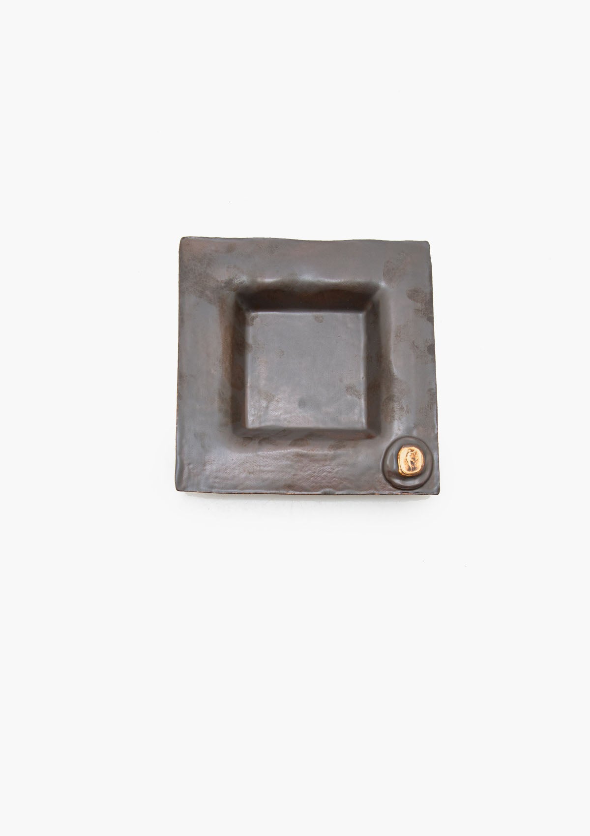 Ballerina Anna Square Dish | Black Walnut
