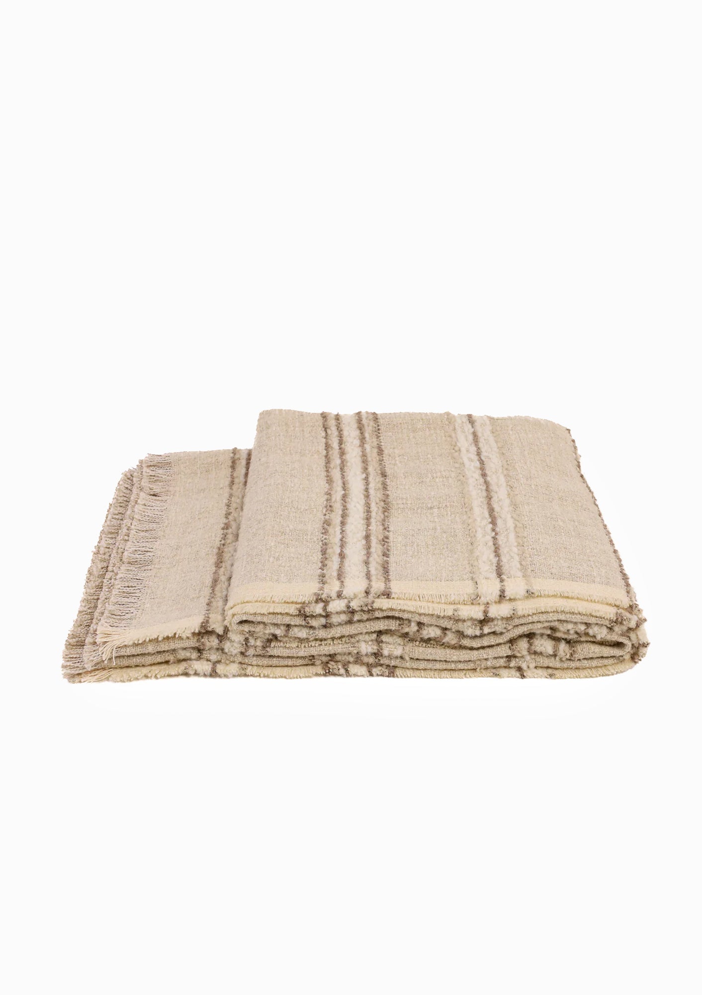 Becker Throw, Natural/Cream|  71" x 53"