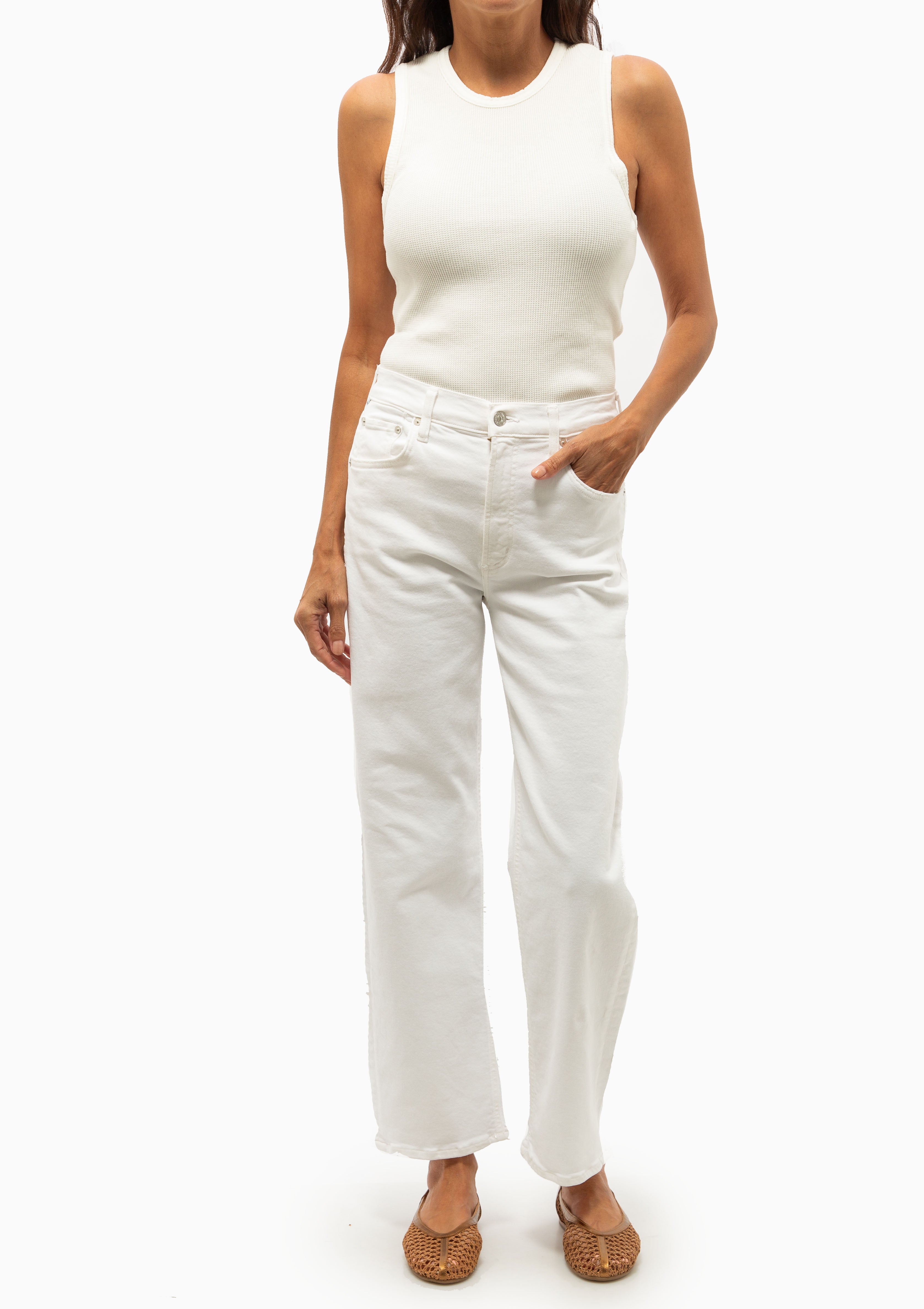 Inez Waffle Tank | Pashmina