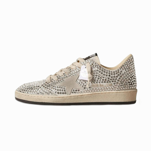 Golden Goose | Ball Star LTD Sneaker Suede Crystals | White/Ice/Crystal –  DIANI