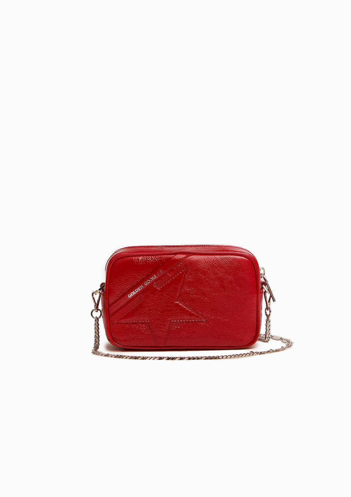 Mini Star Bag Painted Leather | Ruby Red