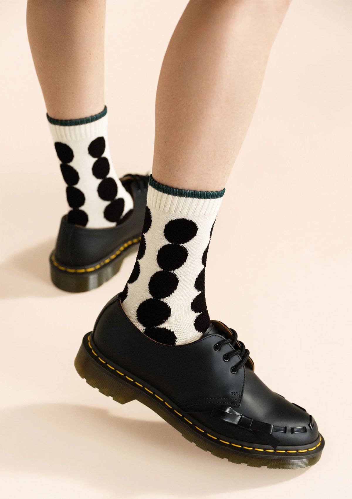 Marbles Crew Socks | Ivory