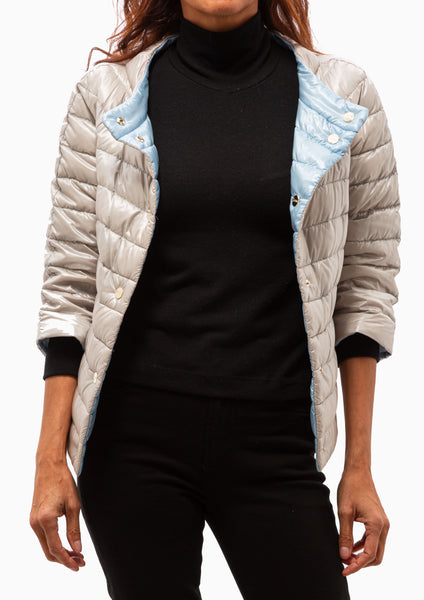 Herno reversible padded jacket - Grey