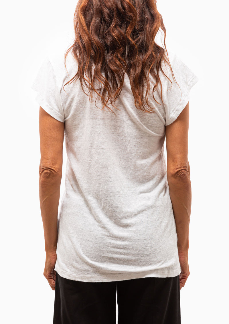Zankou V-Neck T-Shirt | White