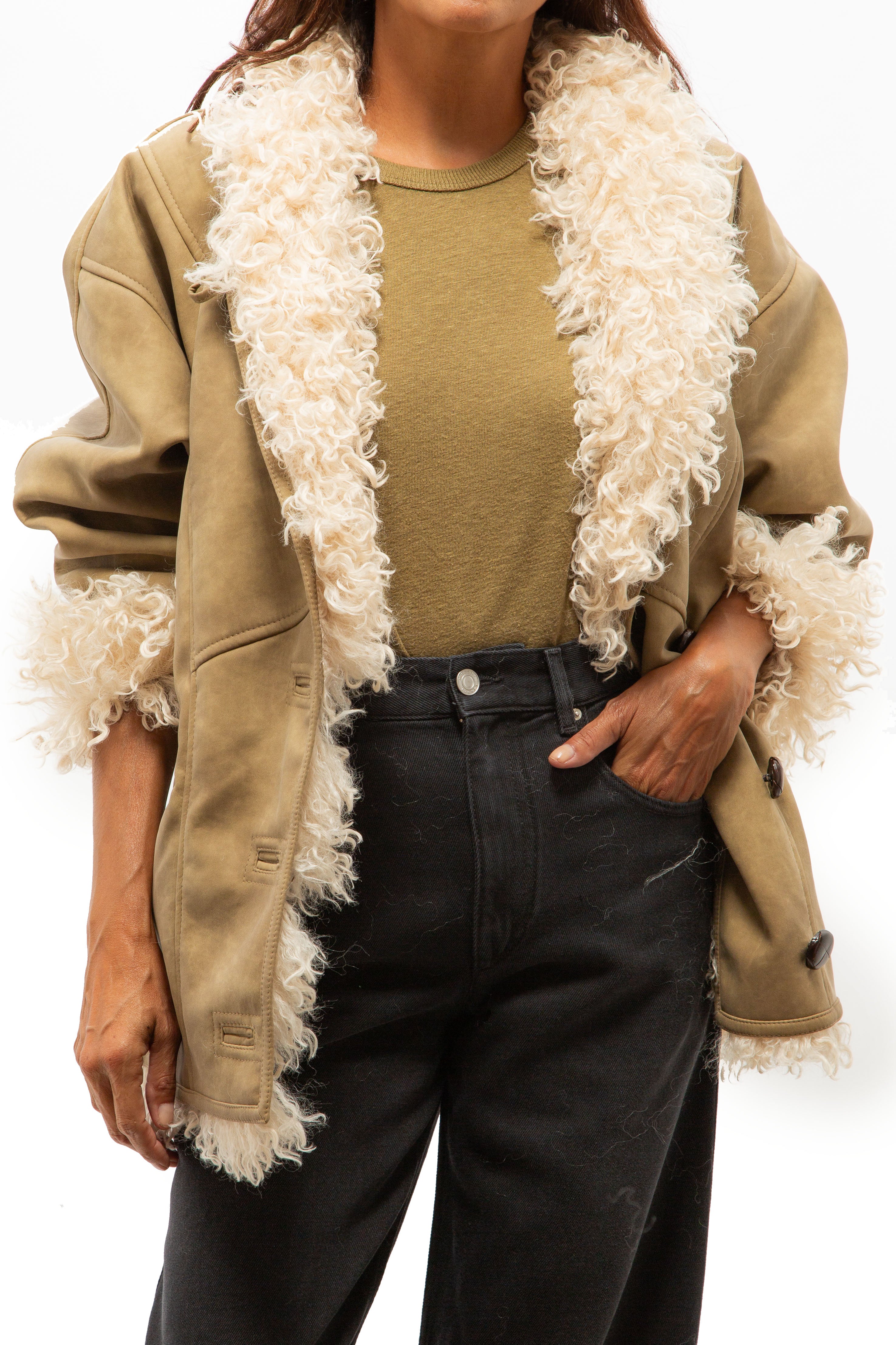 Clea Coat | Taupe