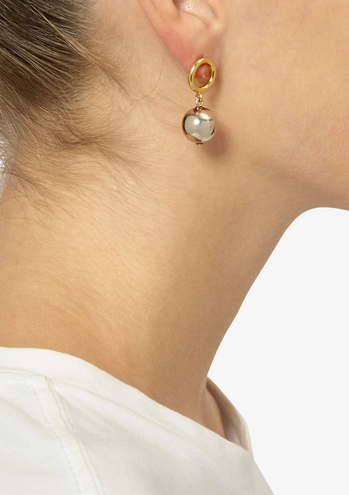 Elina Earrings | Dore/Silver