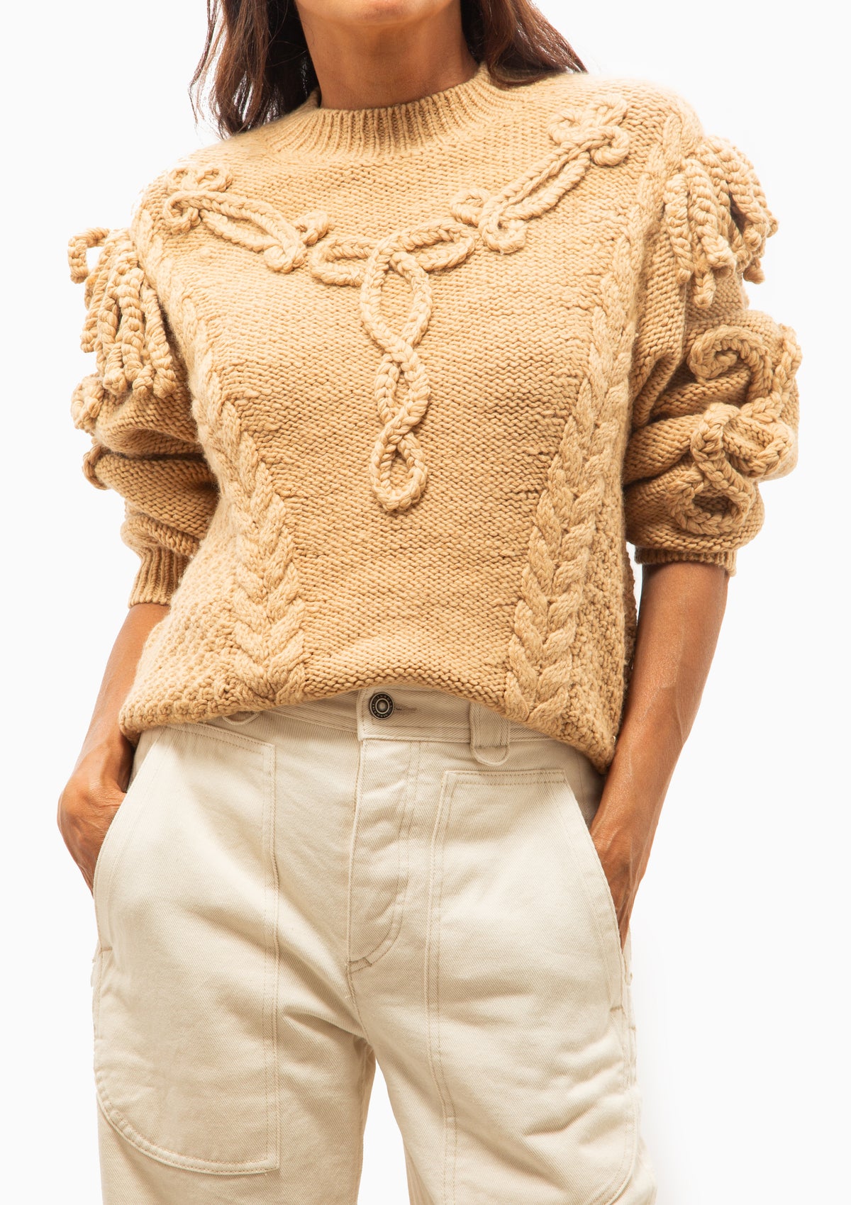 Katria Pullover | Camel