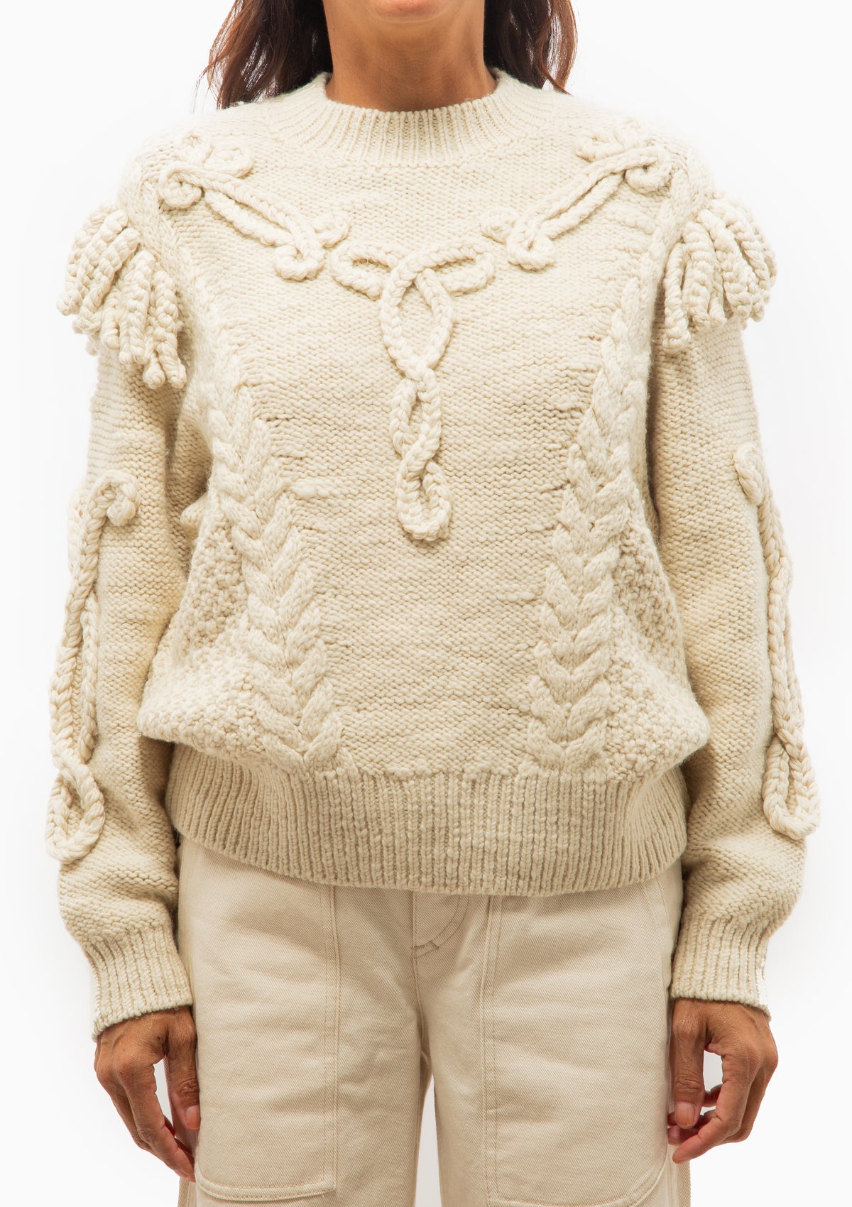 Katria Pullover | Ecru