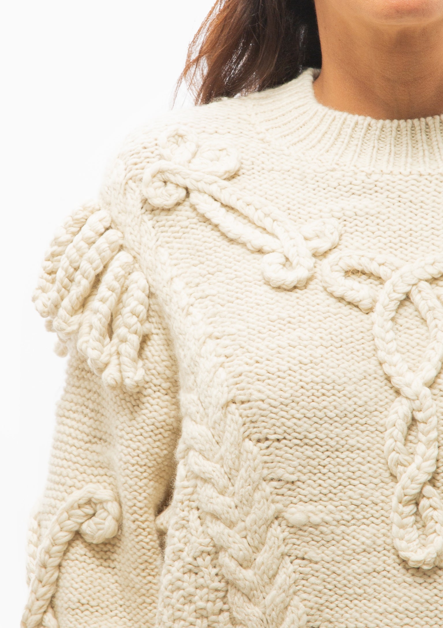 Katria Pullover | Ecru