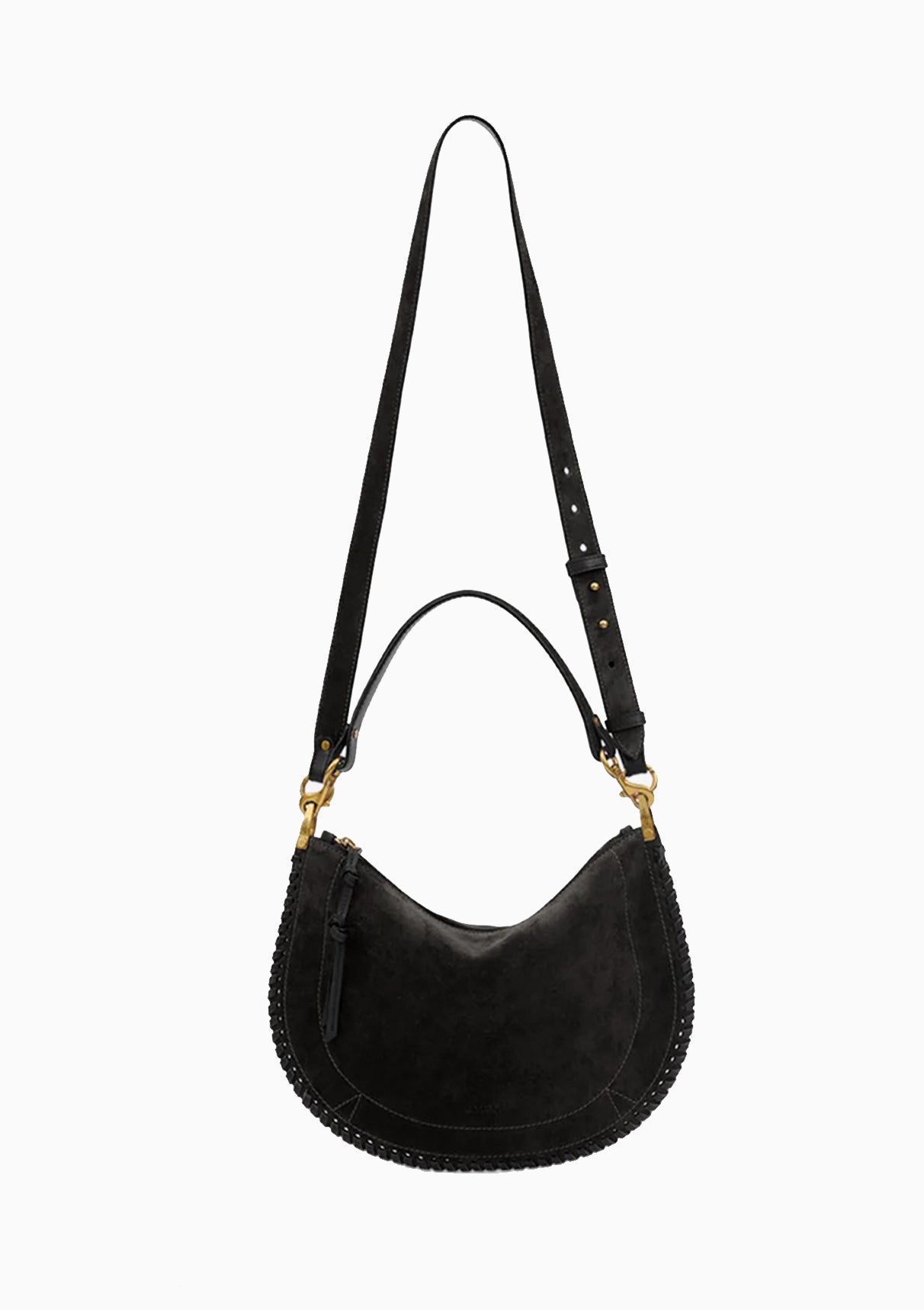 Oskan Soft Zipped Bag | Black