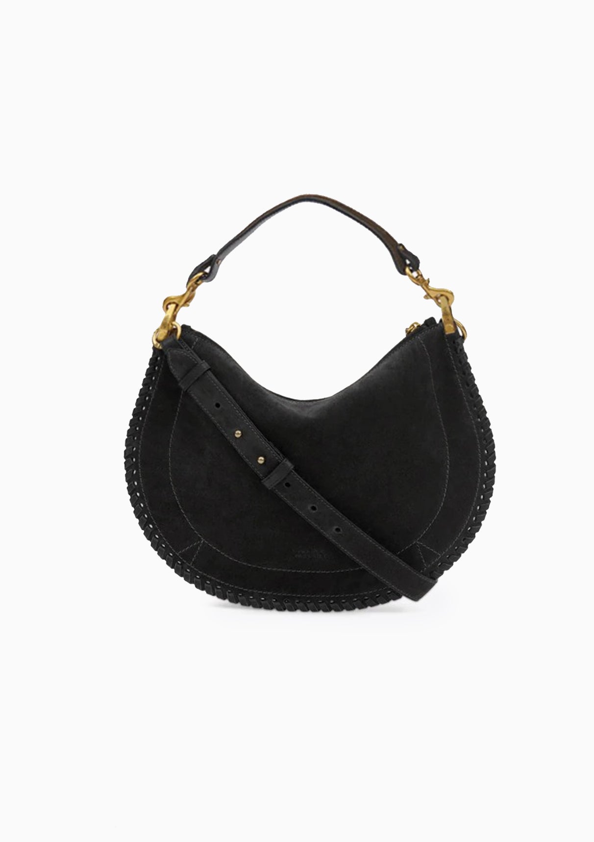 Oskan Soft Zipped Bag | Black
