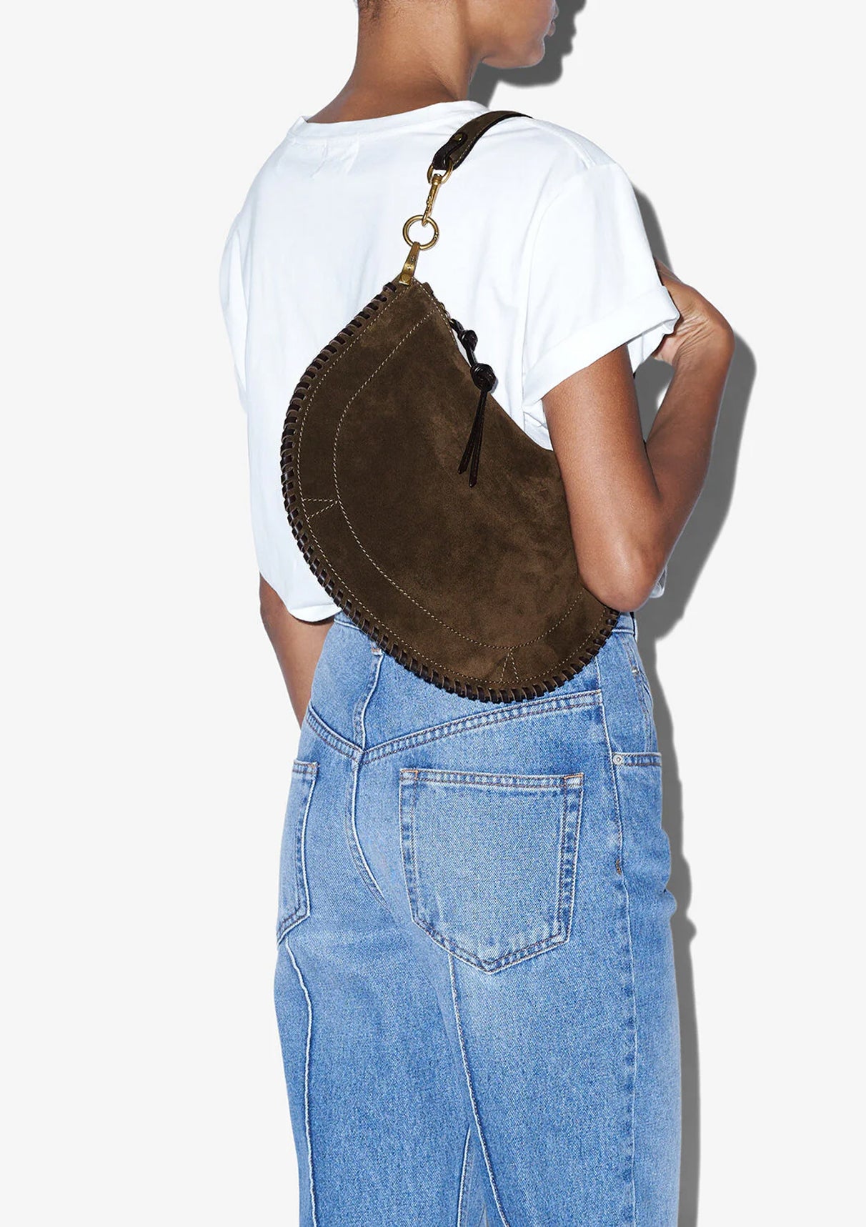 Oskan Soft Zipped Bag | Bronze
