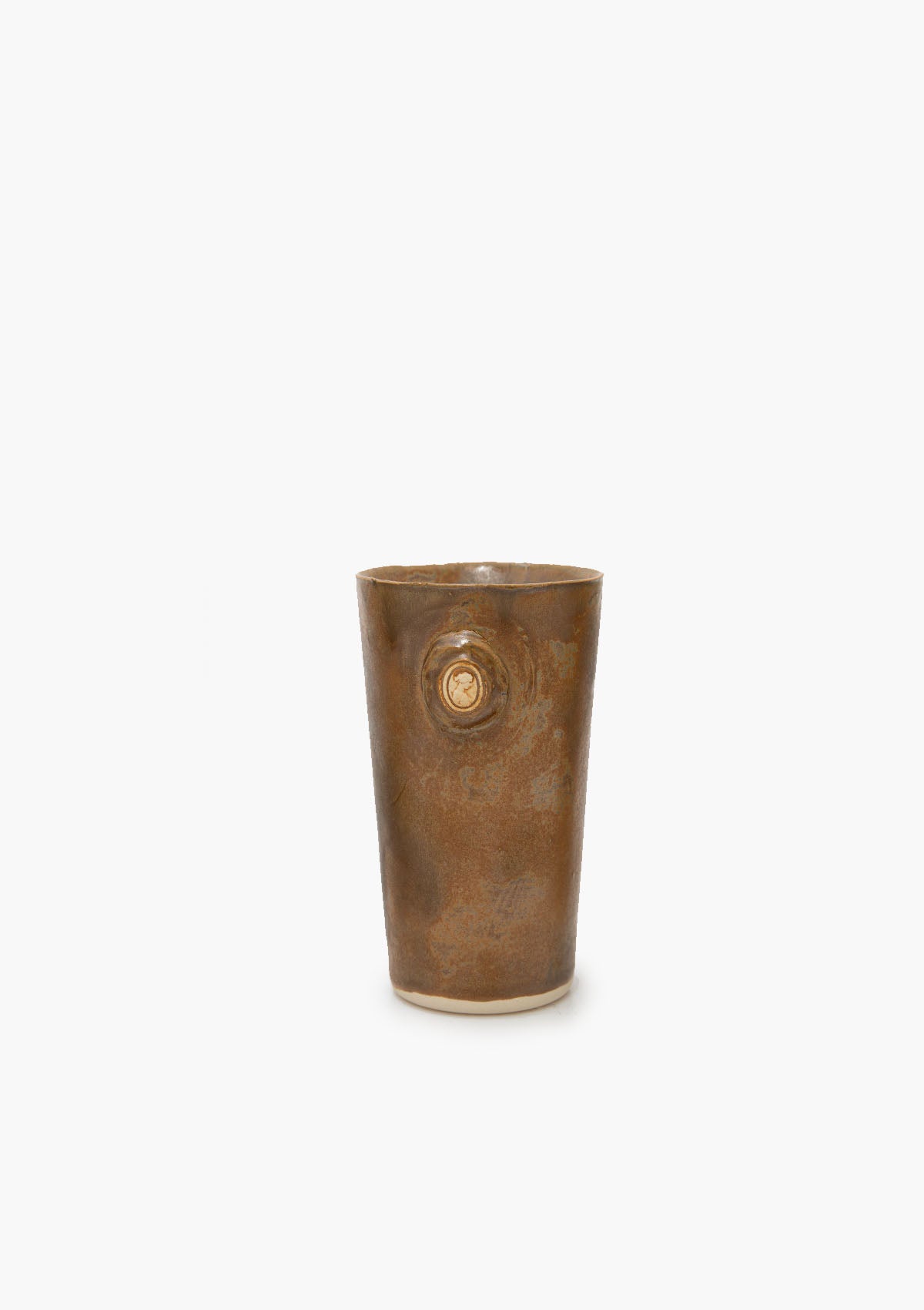 Psyche Heather Vase | Leather