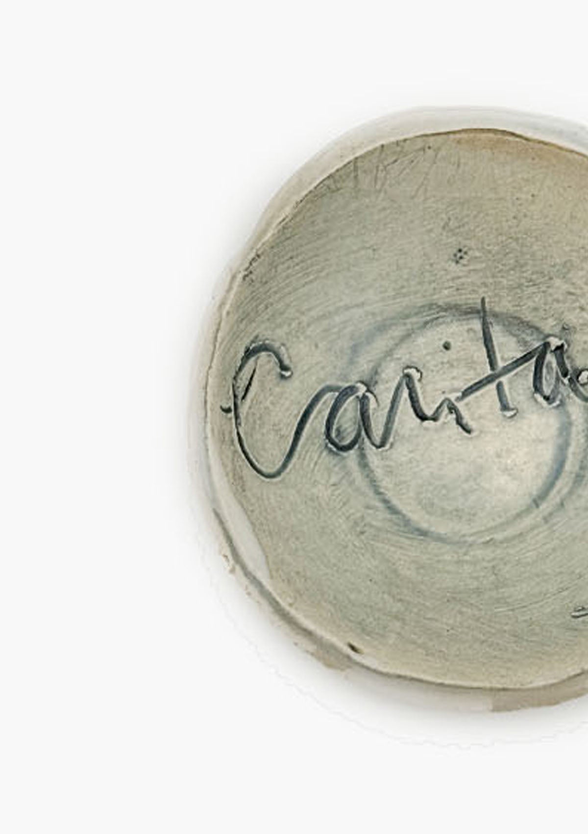 Voluntas Small Dish | Caritas