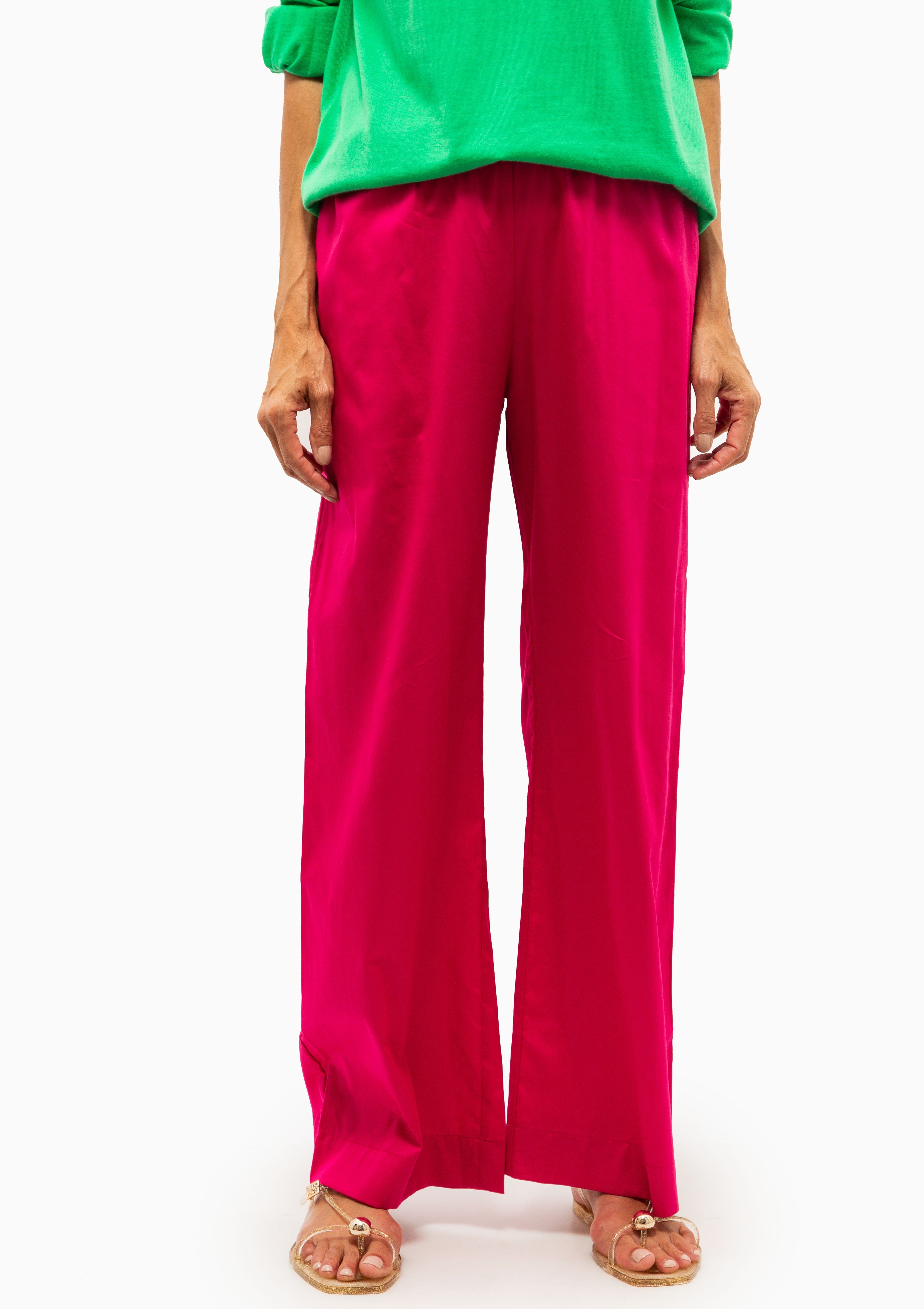 Yoko Pocket Pant | Amaranth