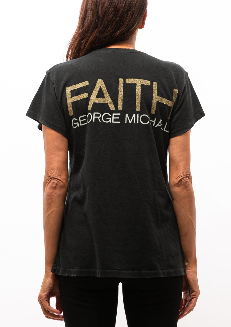 George Michael Faith Crew Tee