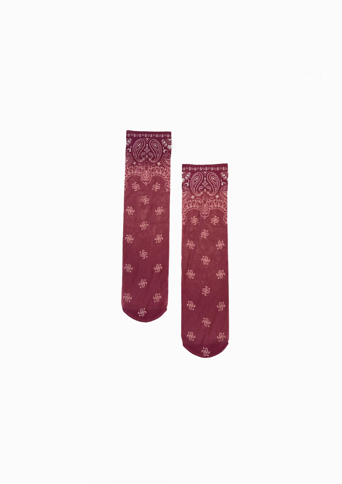 Bandana Socks | Red