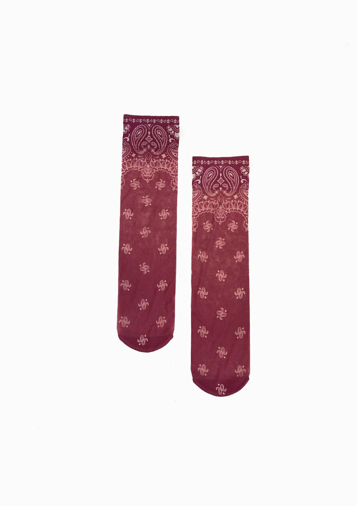 Bandana Socks | Red