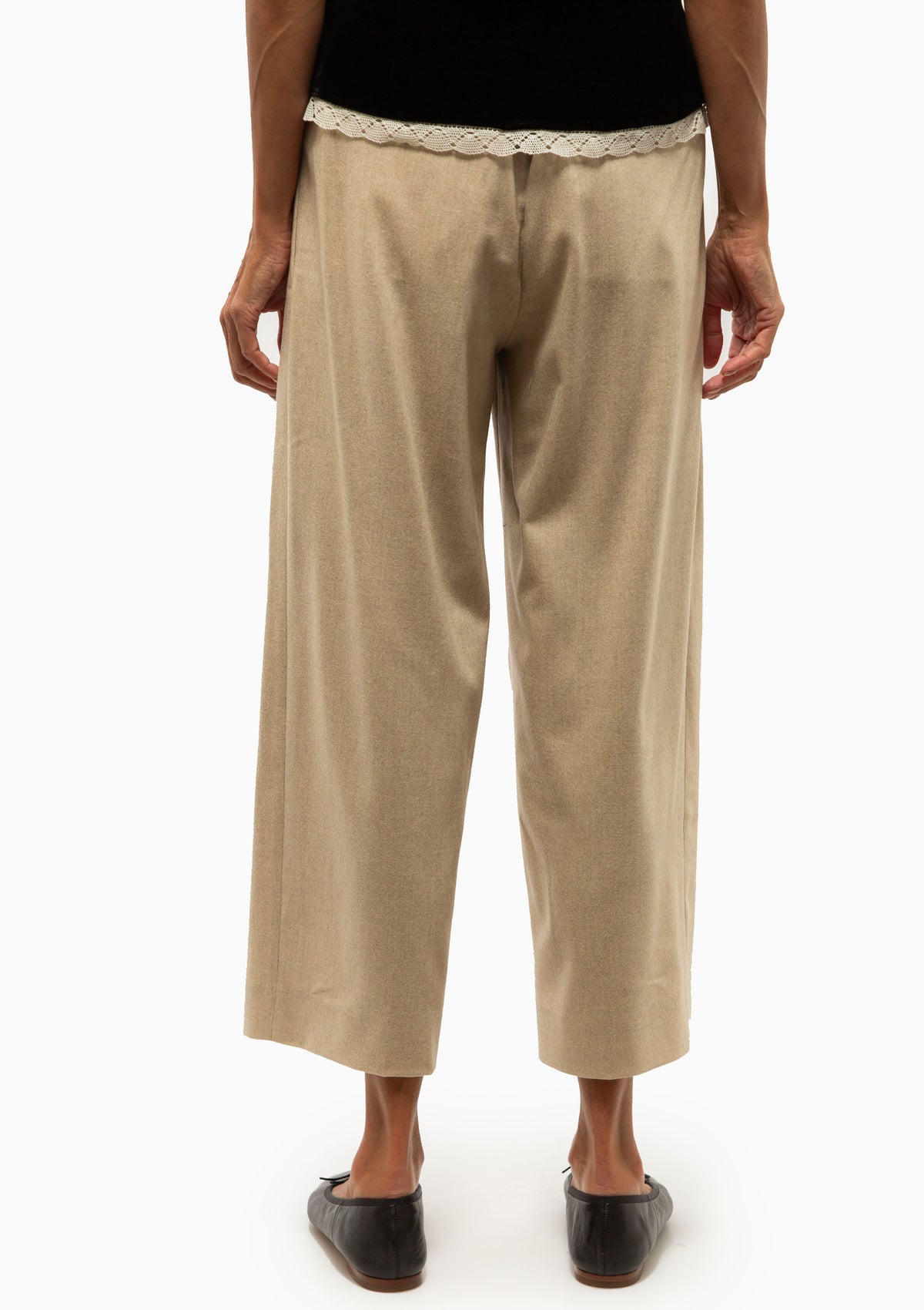 Drawstring Trouser | Oatmeal
