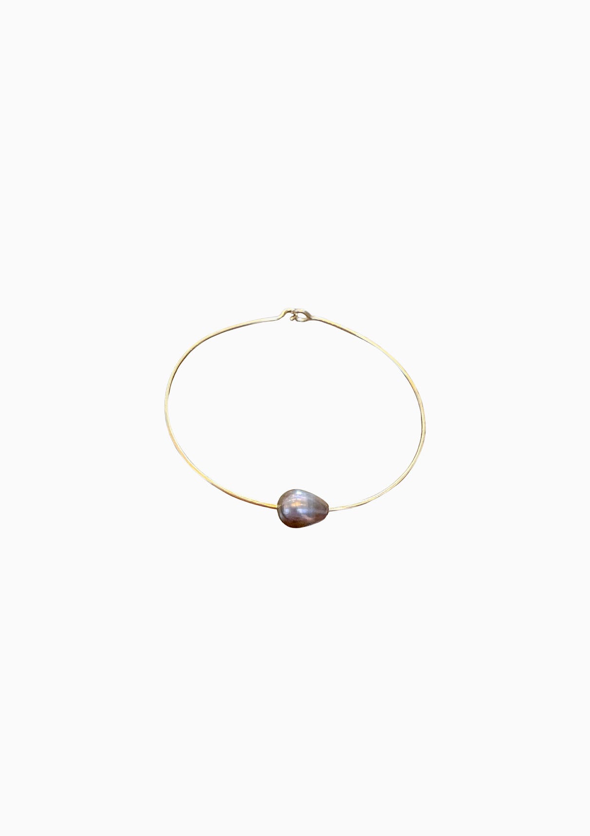 Petite Pearl Cuff | Charcoal, Small