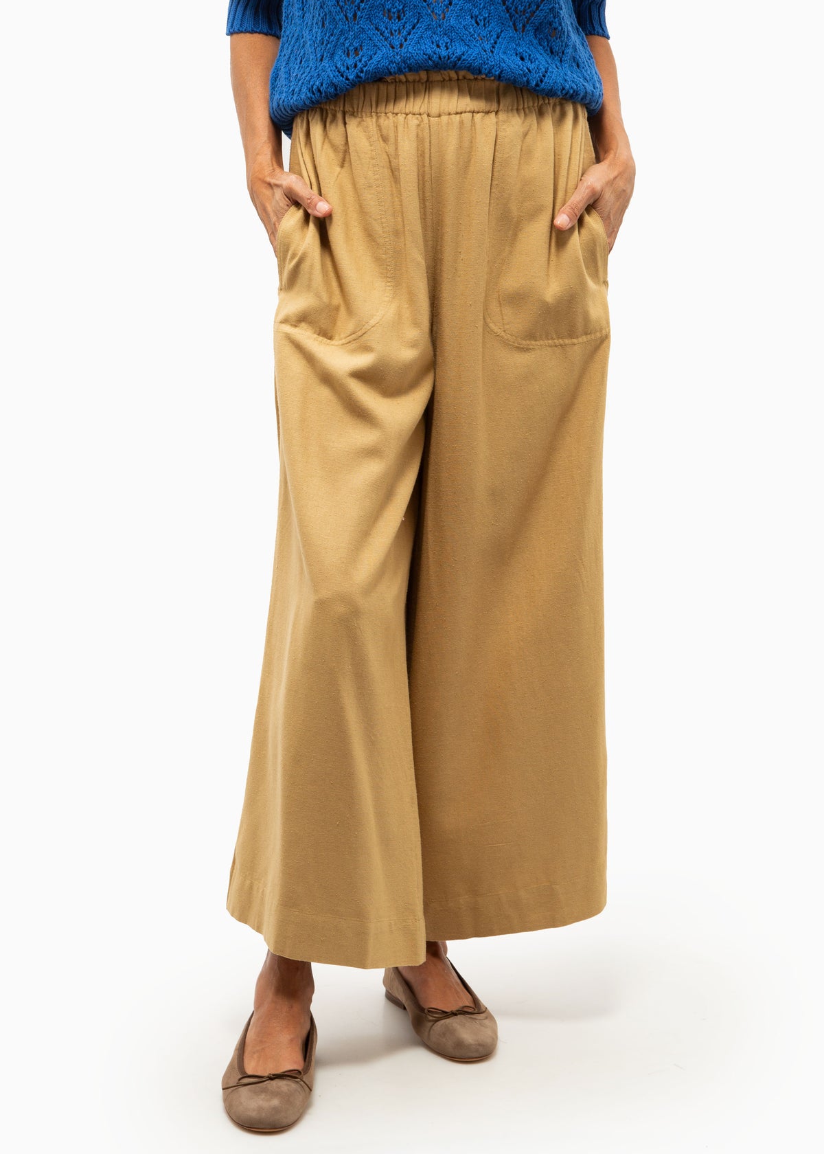 Mirth Pant | Wheat Silk