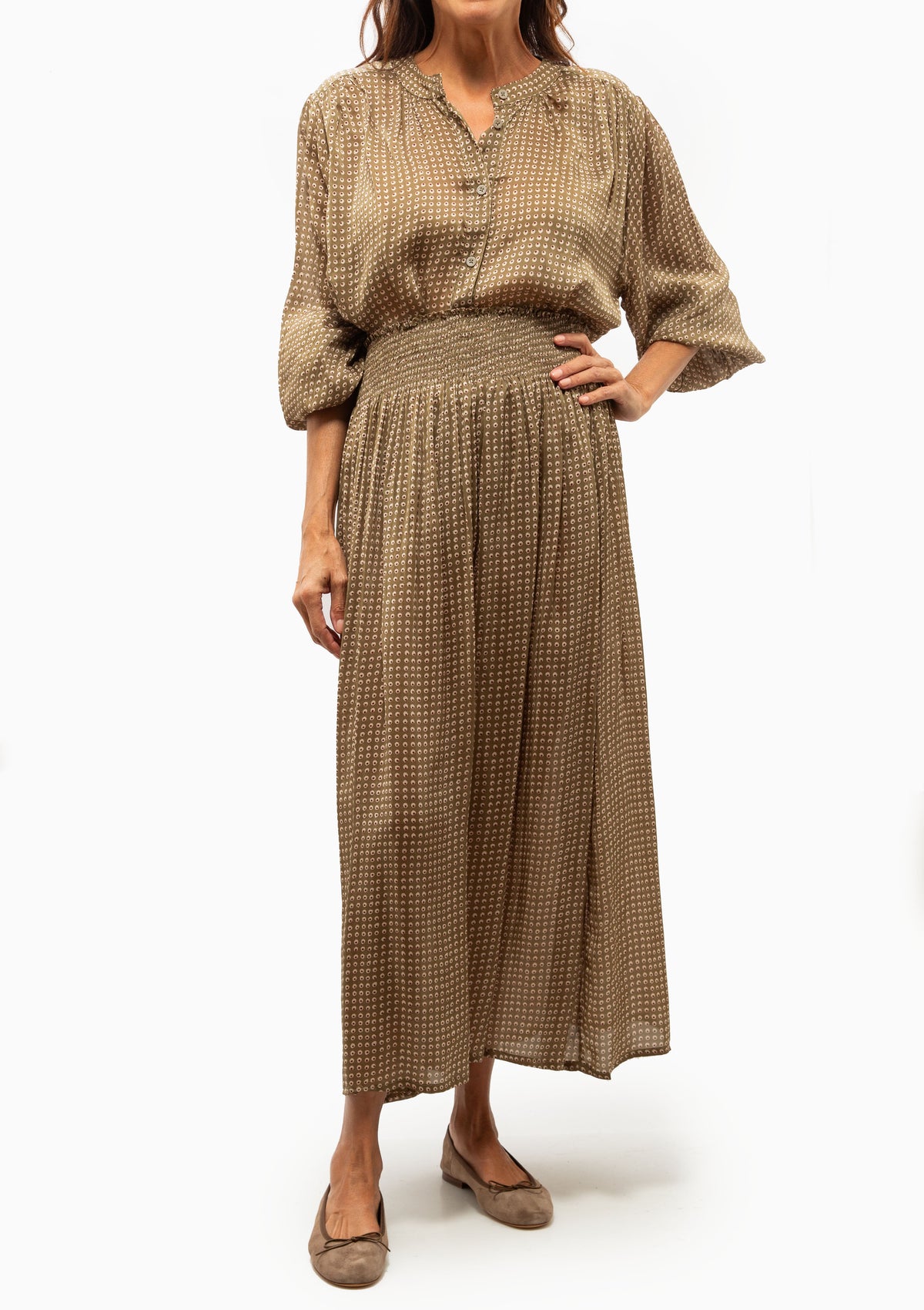 Bella Skirt | Martini Olive