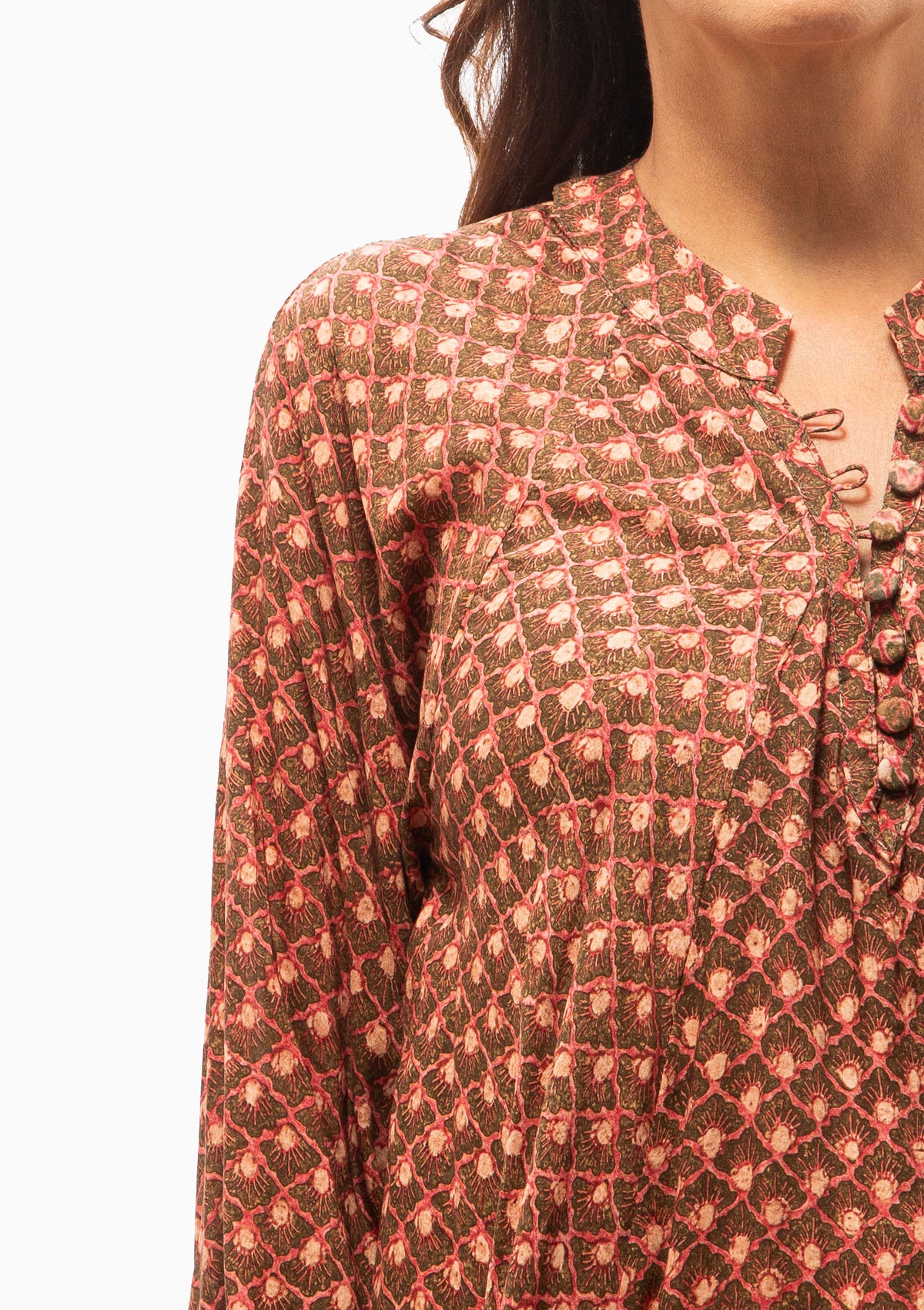 Fiore Maxi | Scallop Rosewood