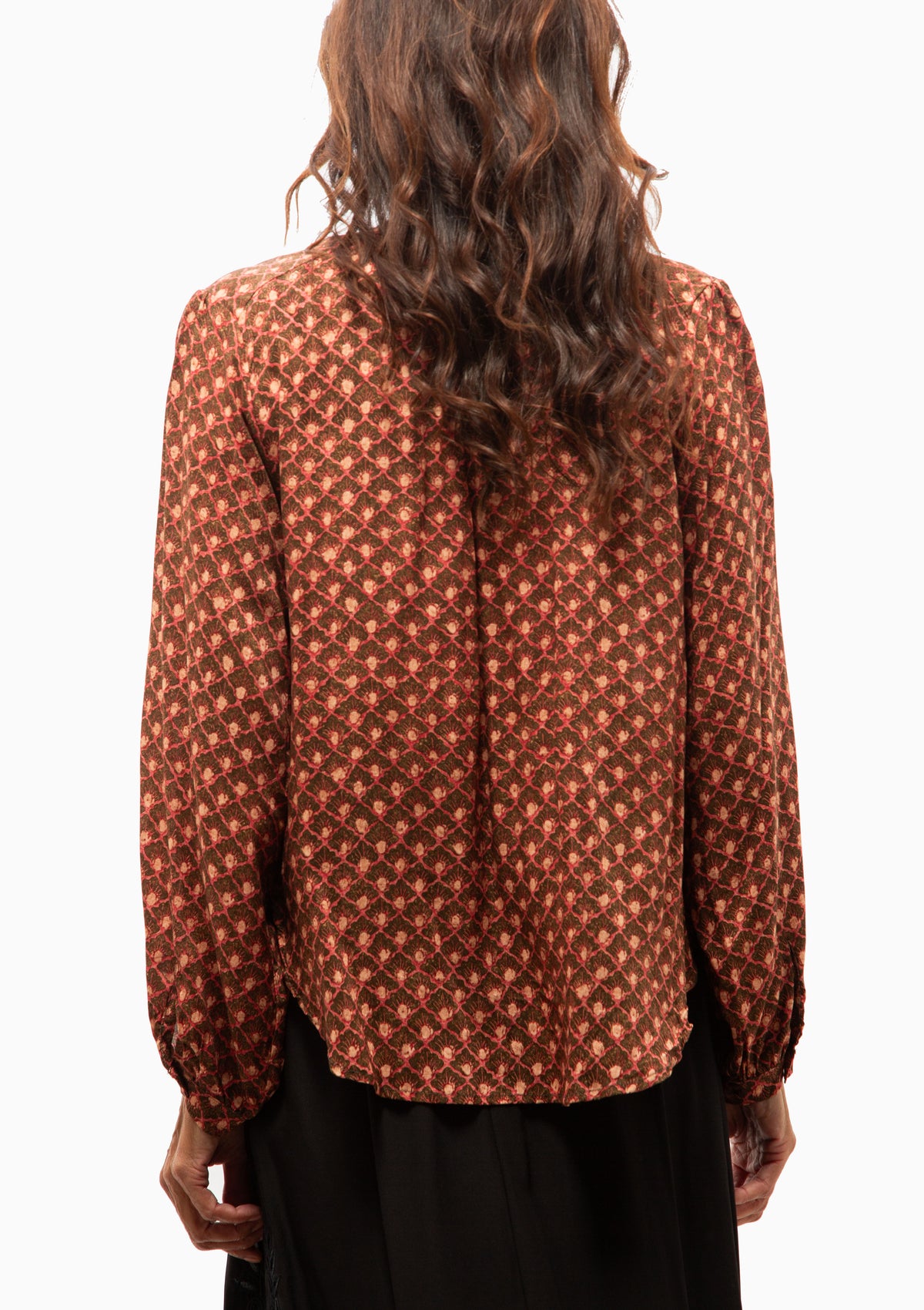 Tolan Shirt | Scallop Rosewood
