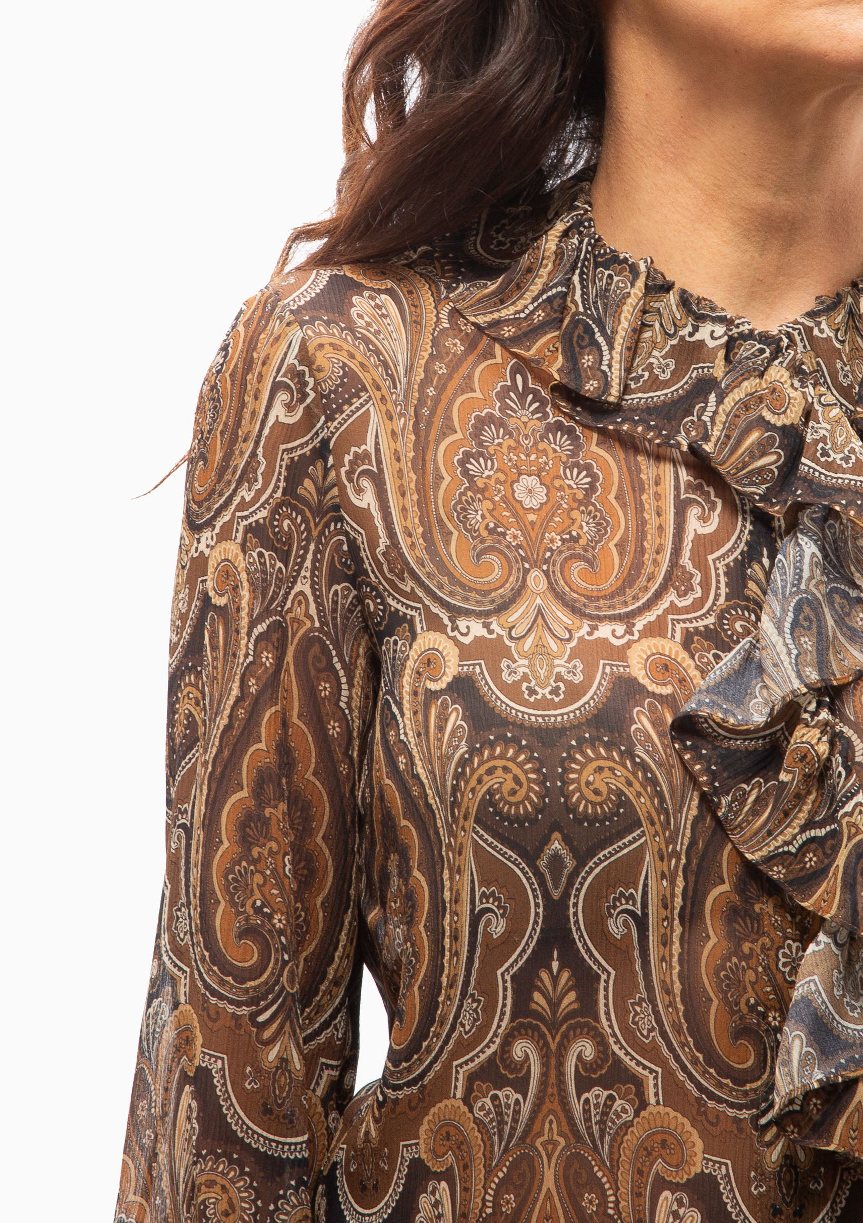 Cecily Shirt | Medallion Paisley