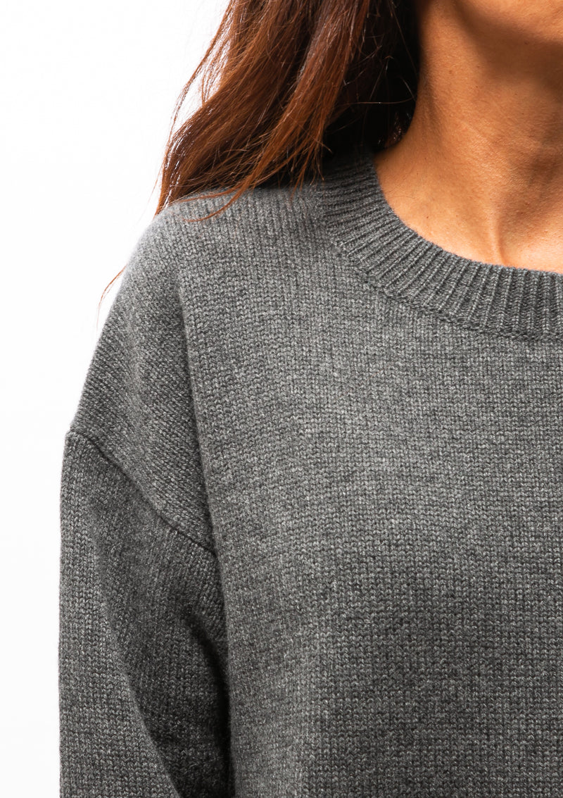 Imogen Sweater | Grey Melange