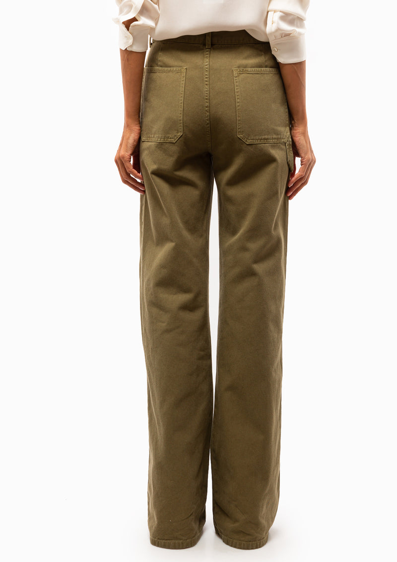 Quentin Pant | Olive Green