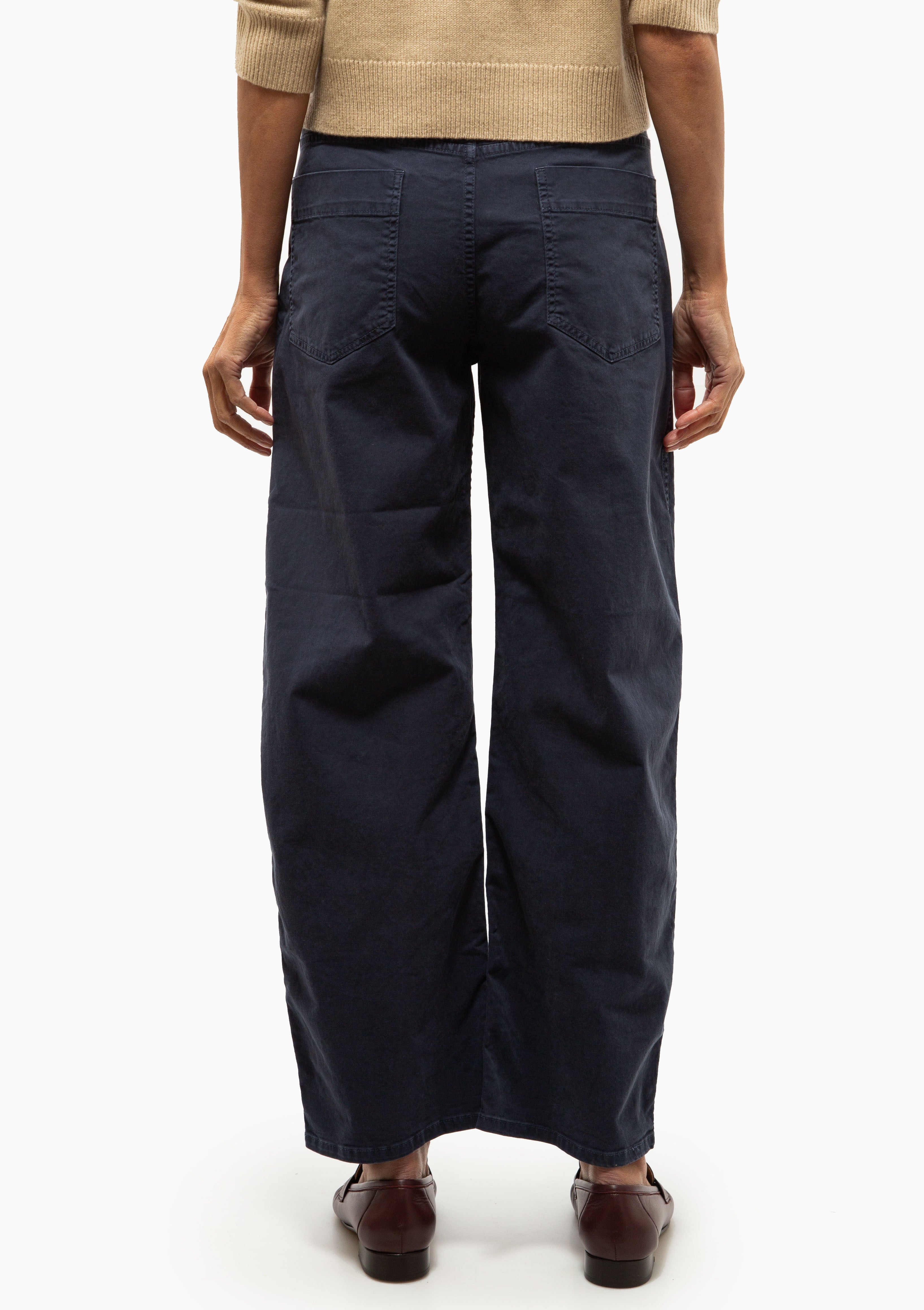 Nili Lotan | Tribeca Pant | Vintage Washed Admiral Blue