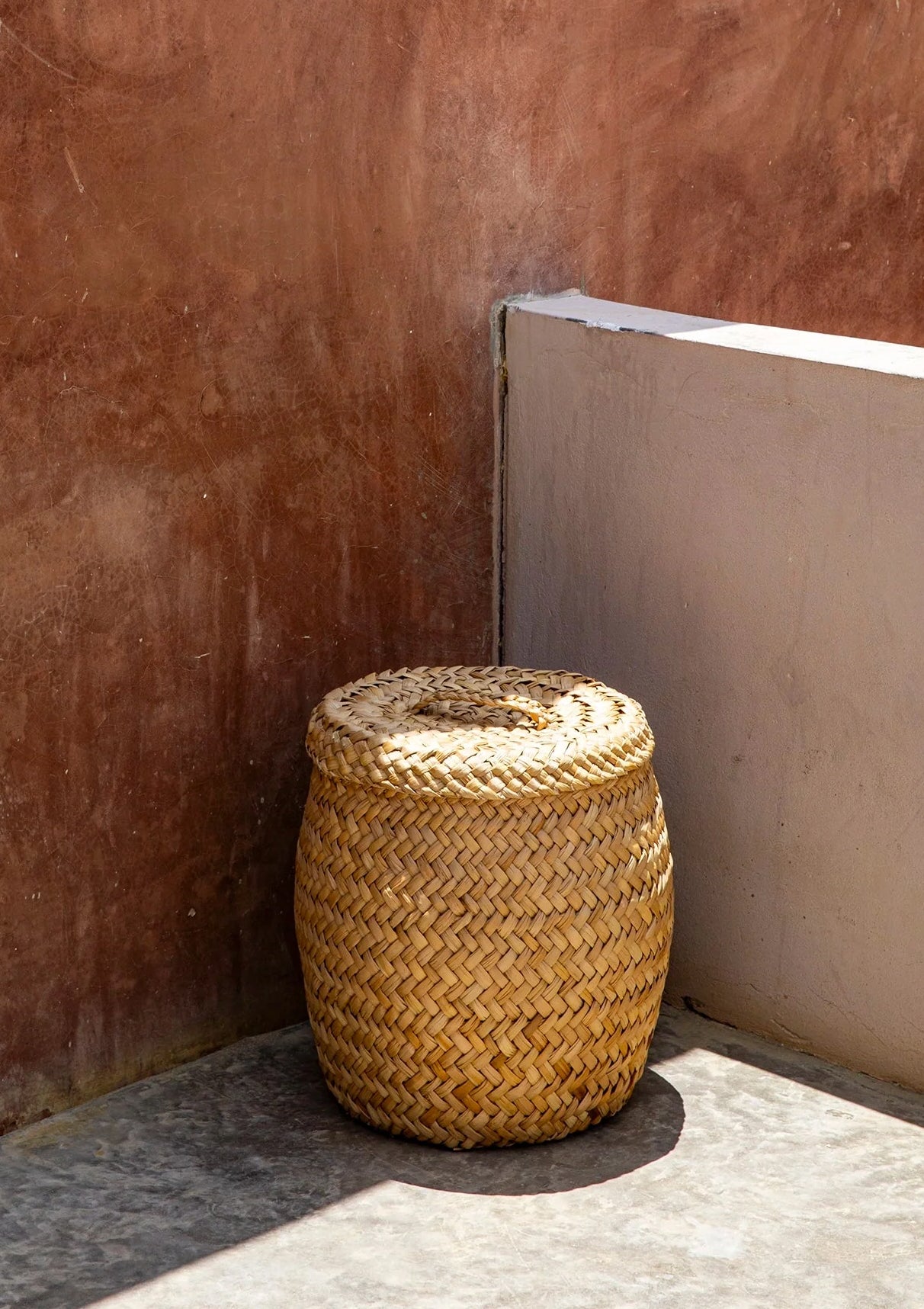 Paracas Lidded Basket