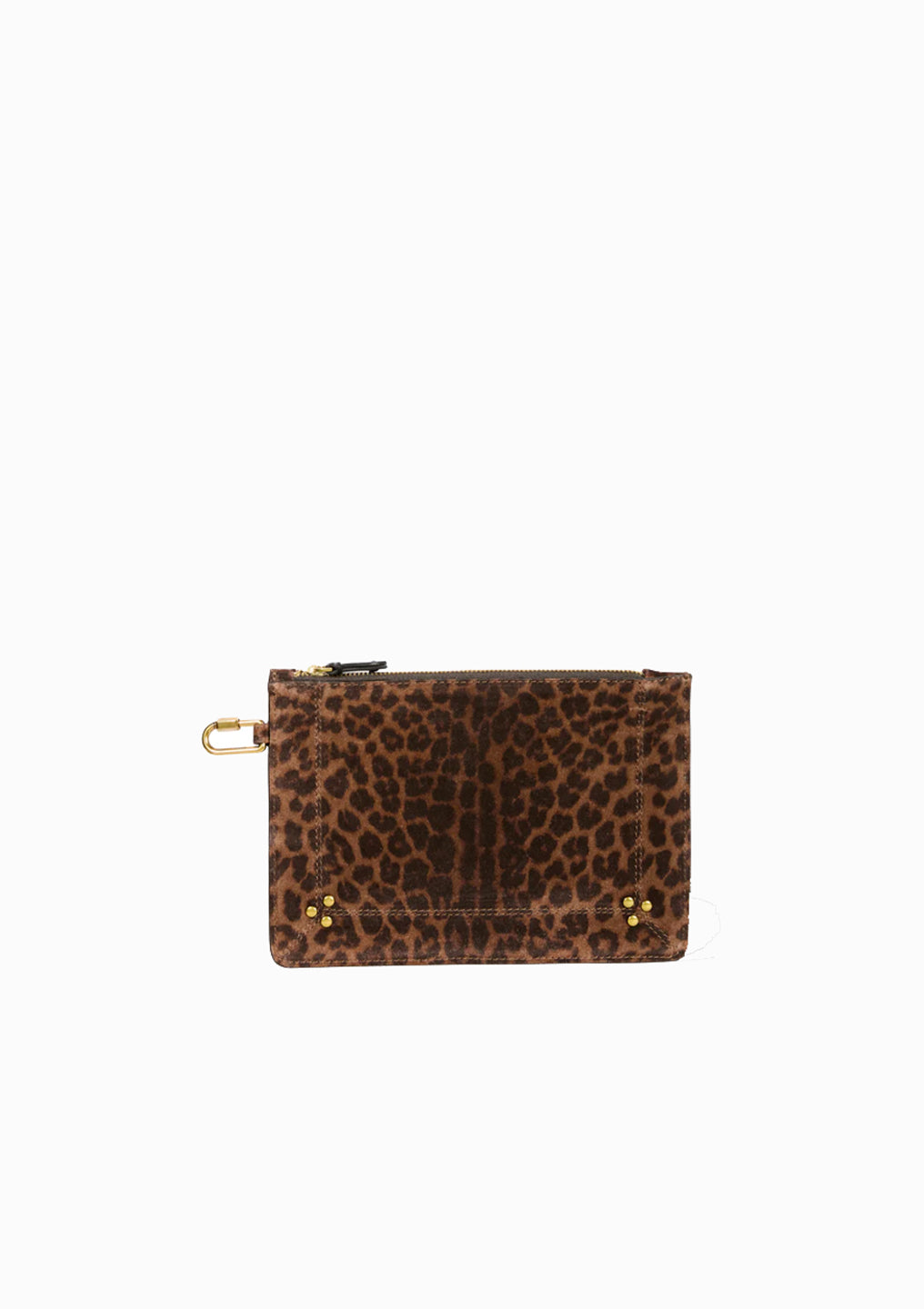 Popoche M |  Split Suede Imprime Leopard Natural