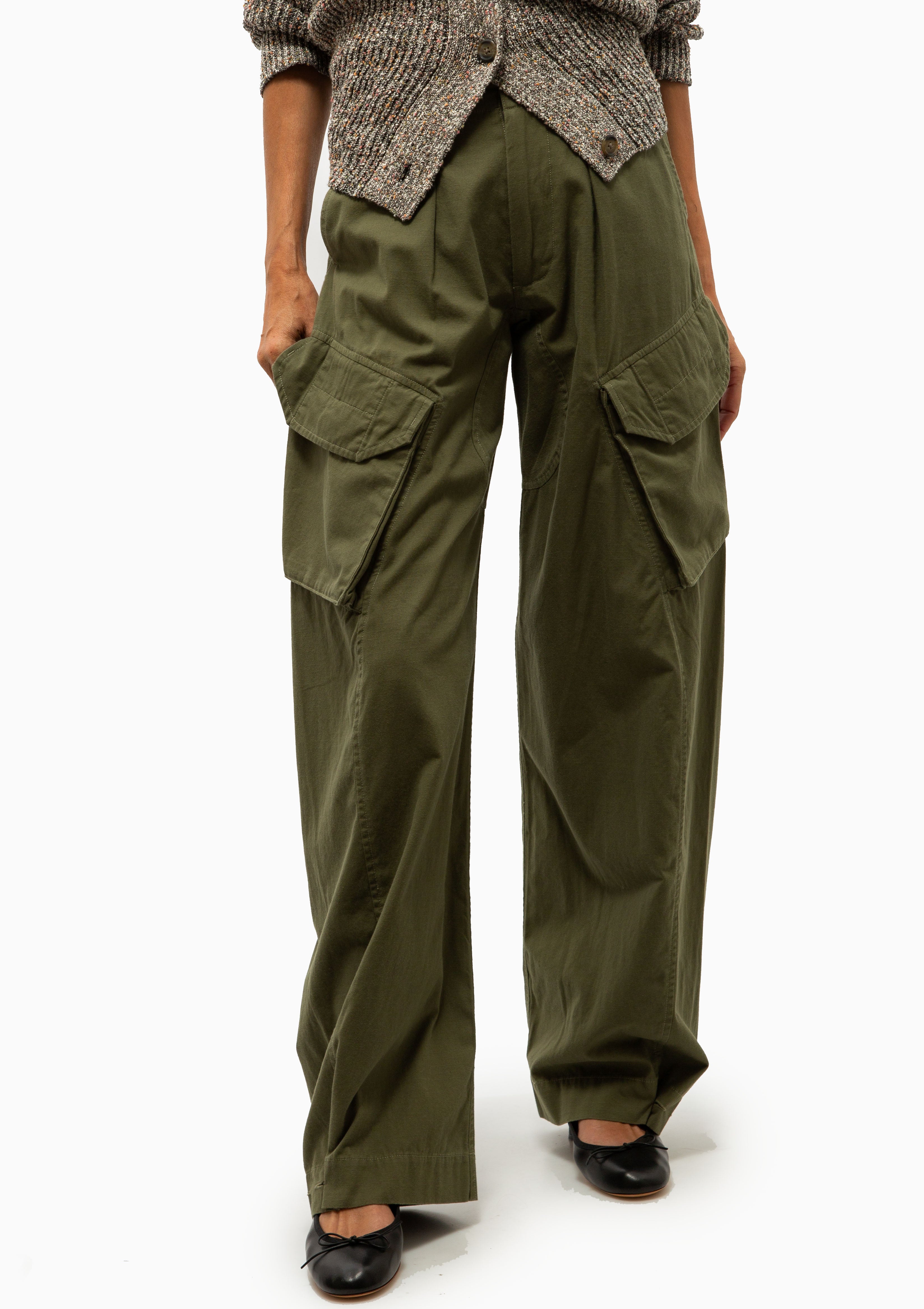 Barrel Cargo | Olive Green