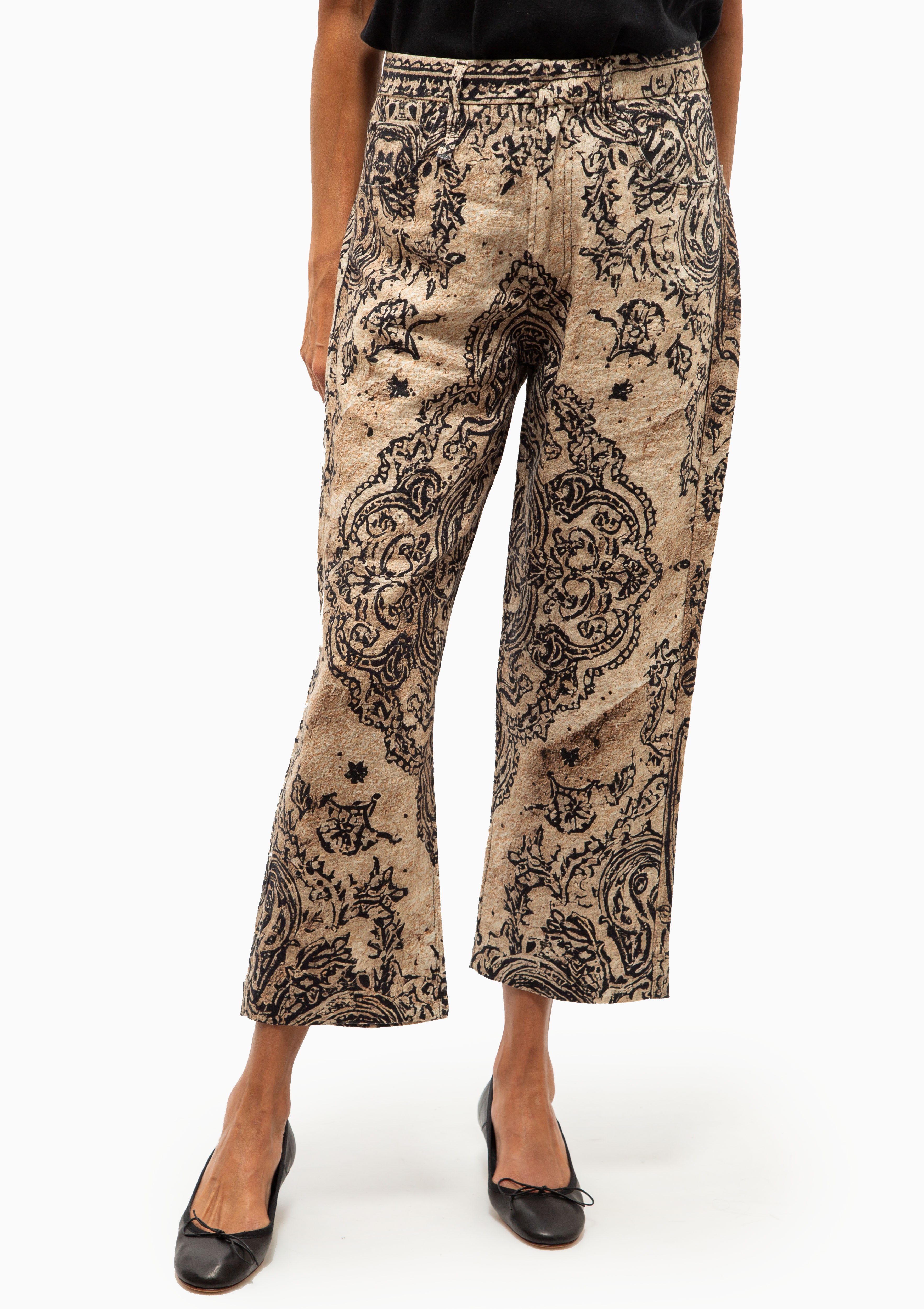 X-Boyfriend 5-Pocket Pant | Khaki Bandana