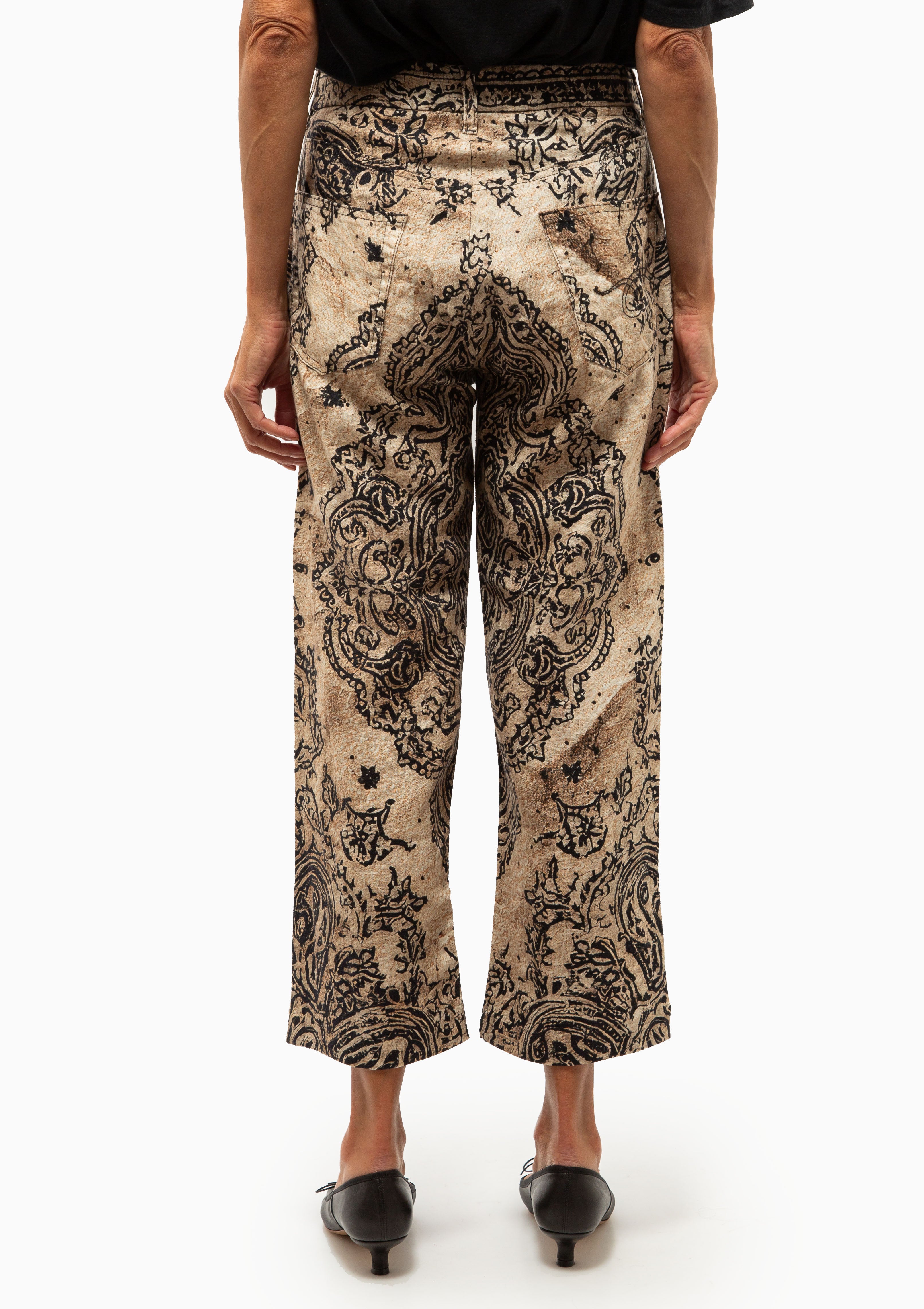 X-Boyfriend 5-Pocket Pant | Khaki Bandana