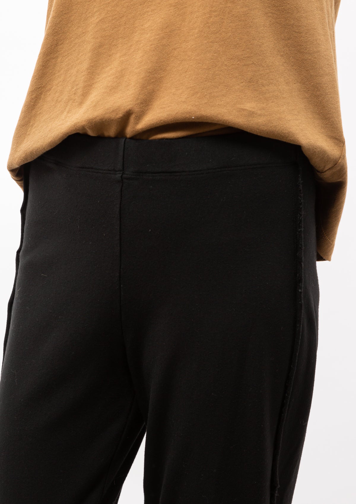 Soft Terry Sasha Pant | Black