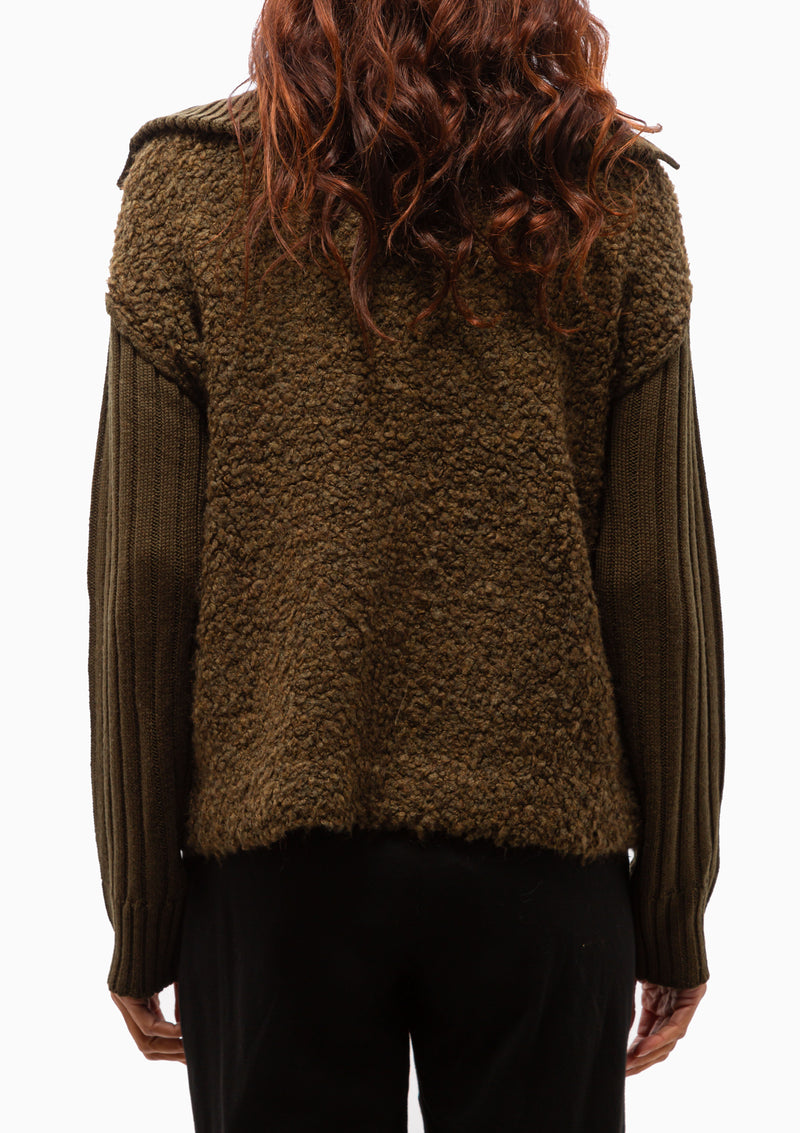 Boucle Sweater Rose Jacket | Reed