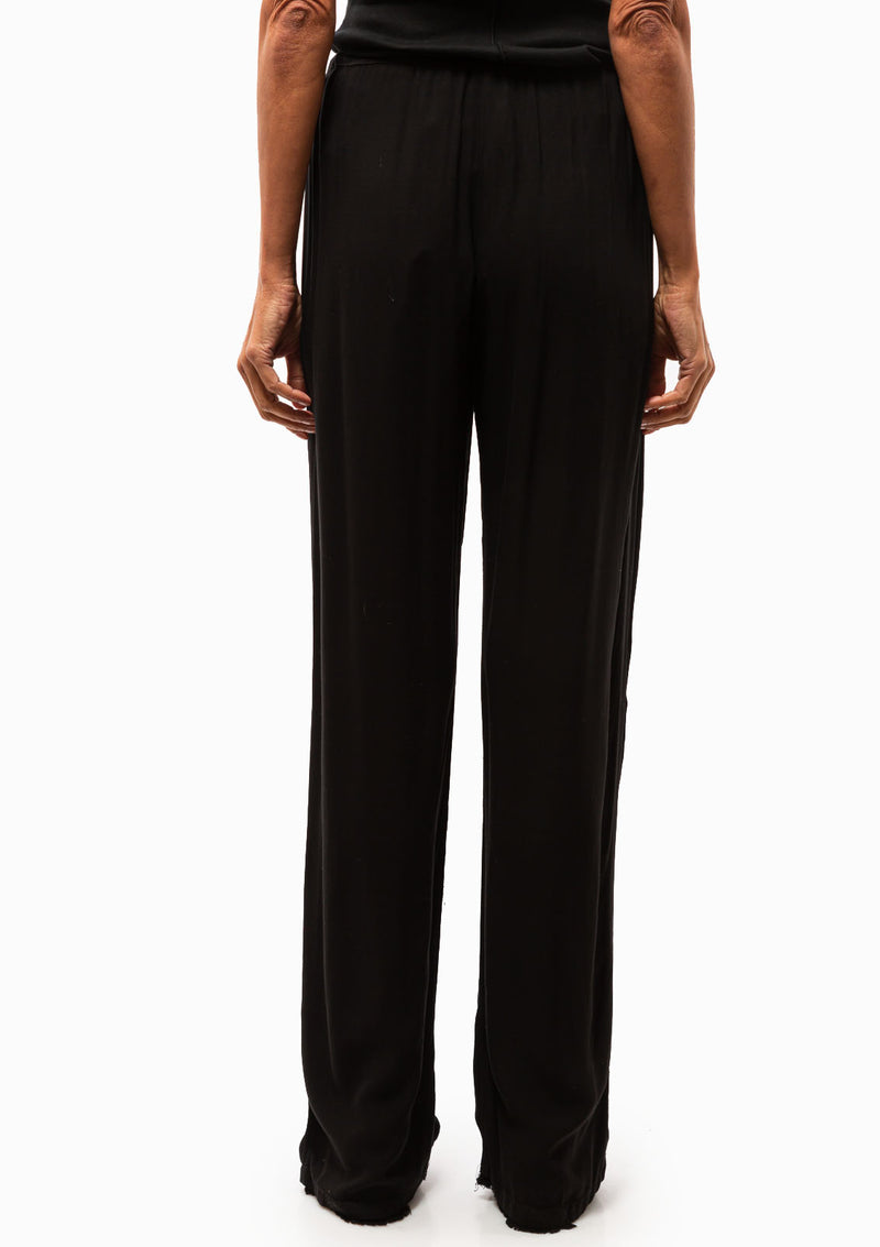Water Color Viscose Ione Pant | Black