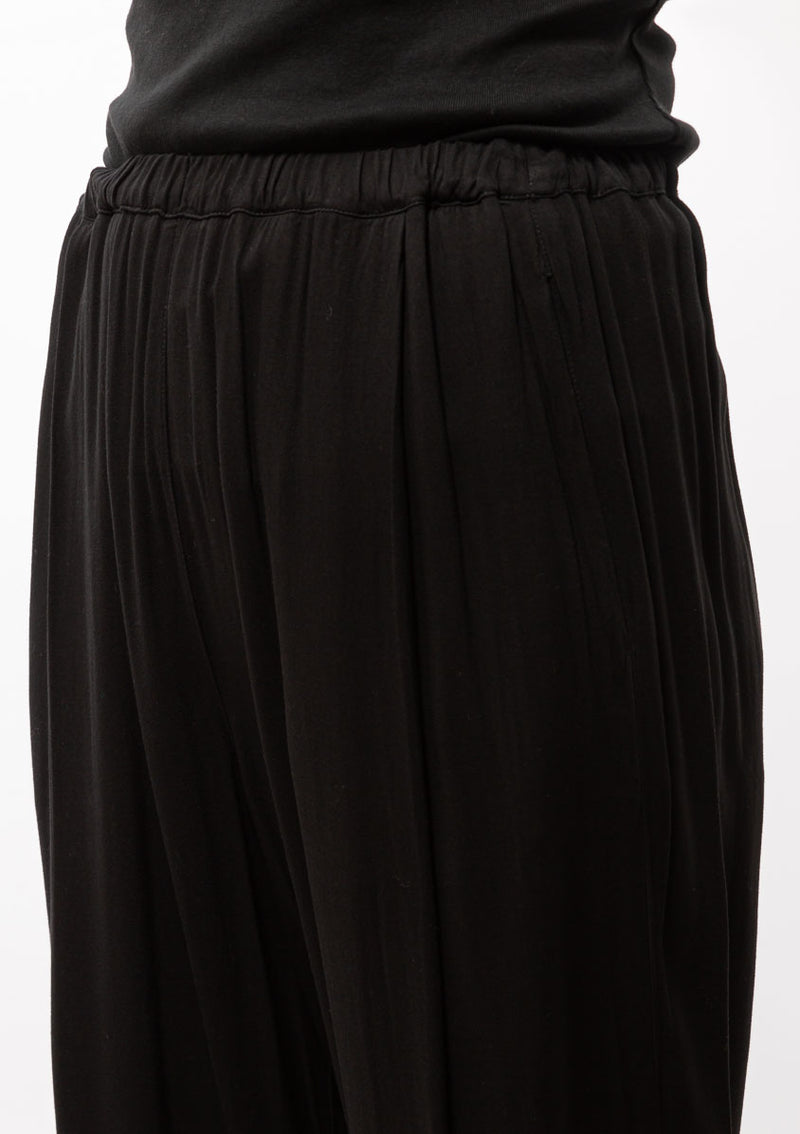 Water Color Viscose Ione Pant | Black