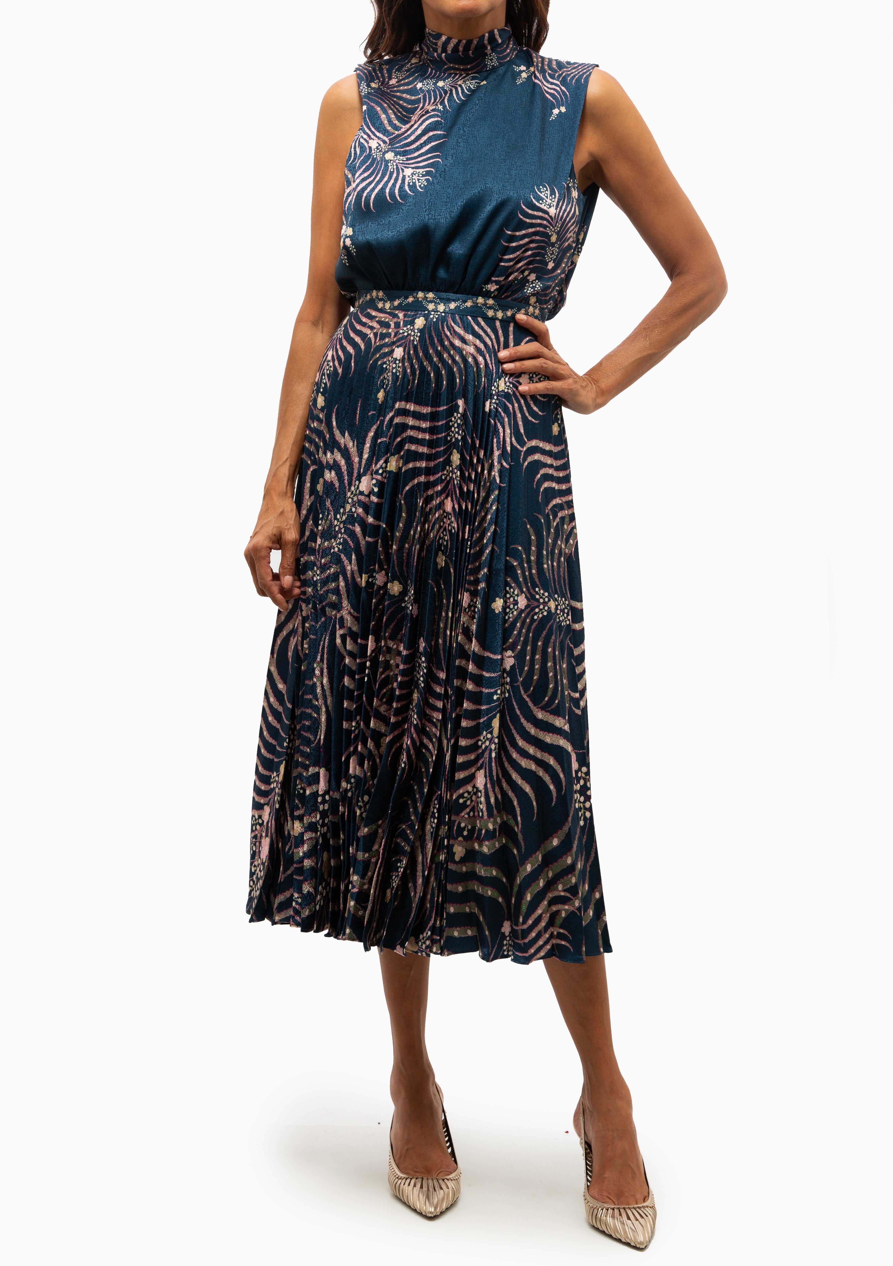 Fleur E Dress | Palm Trellis