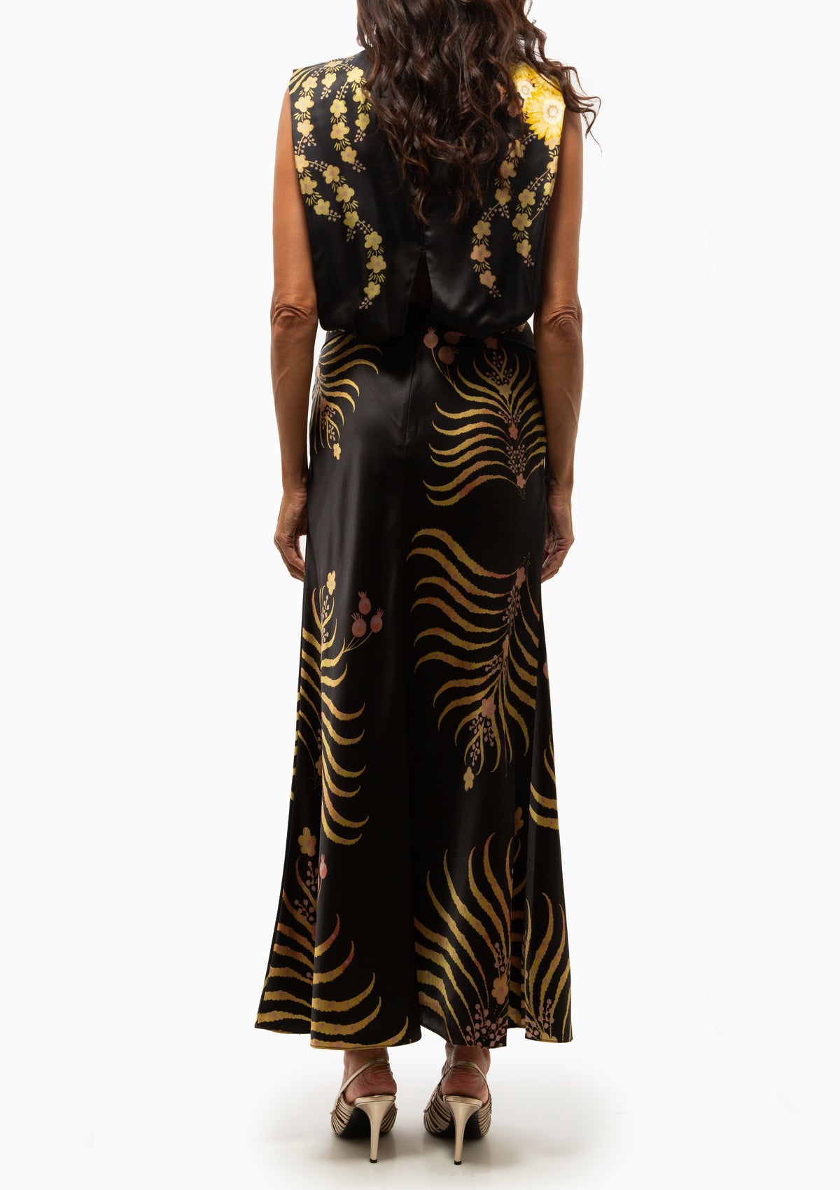 Gwen Dress | Golden Palm