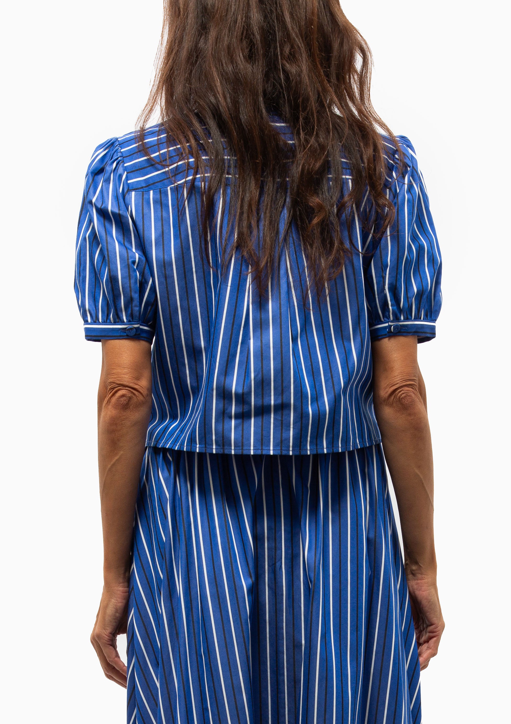 Jude C Shirt | Azure Stripe
