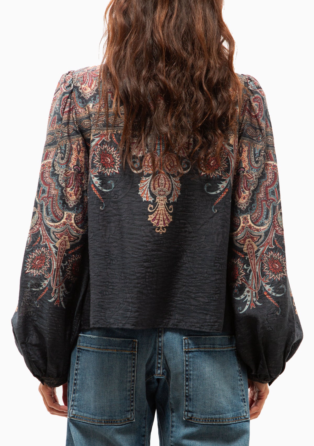 Hyacinth Top | Navy