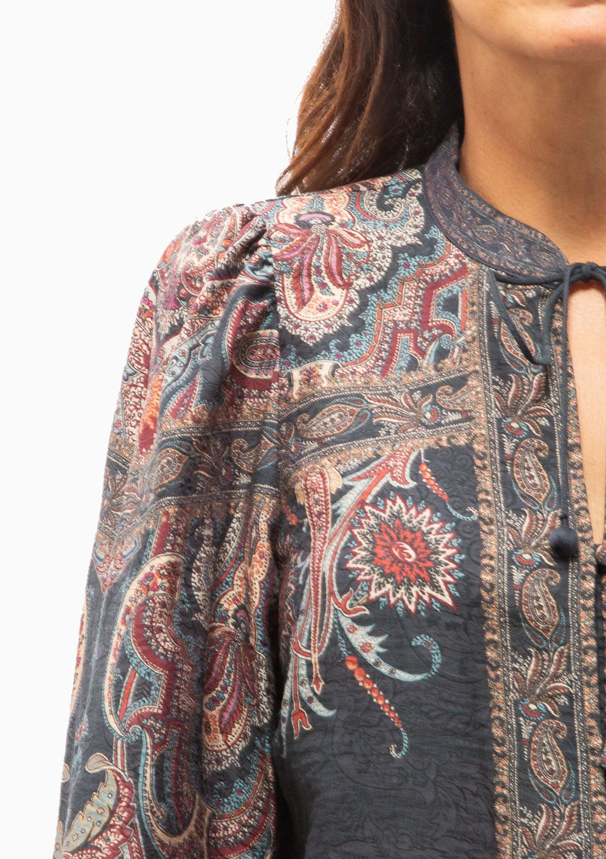 Hyacinth Top | Navy