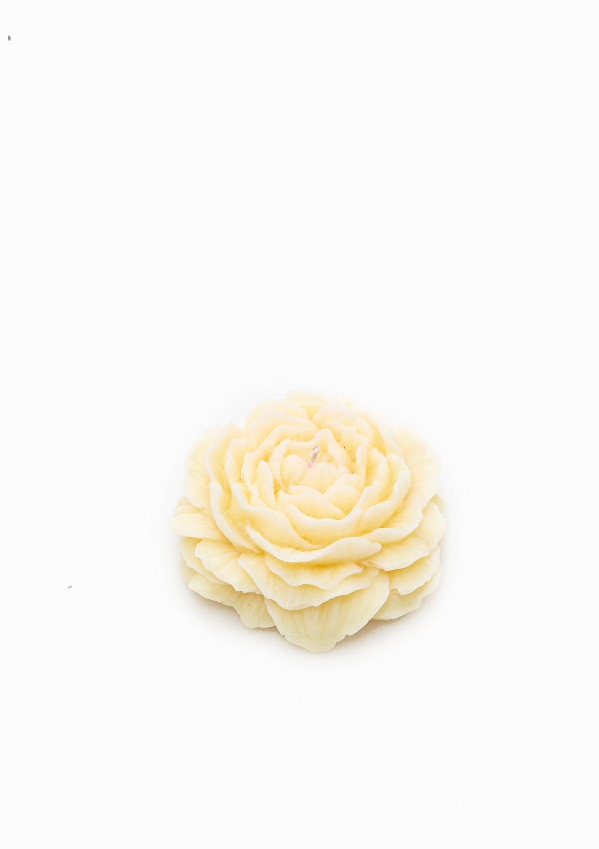 Small Peony Candle | Yellow