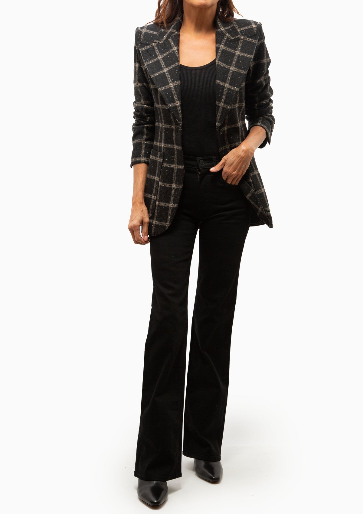 Patch Pocket Birkin Blazer | Black Neutral