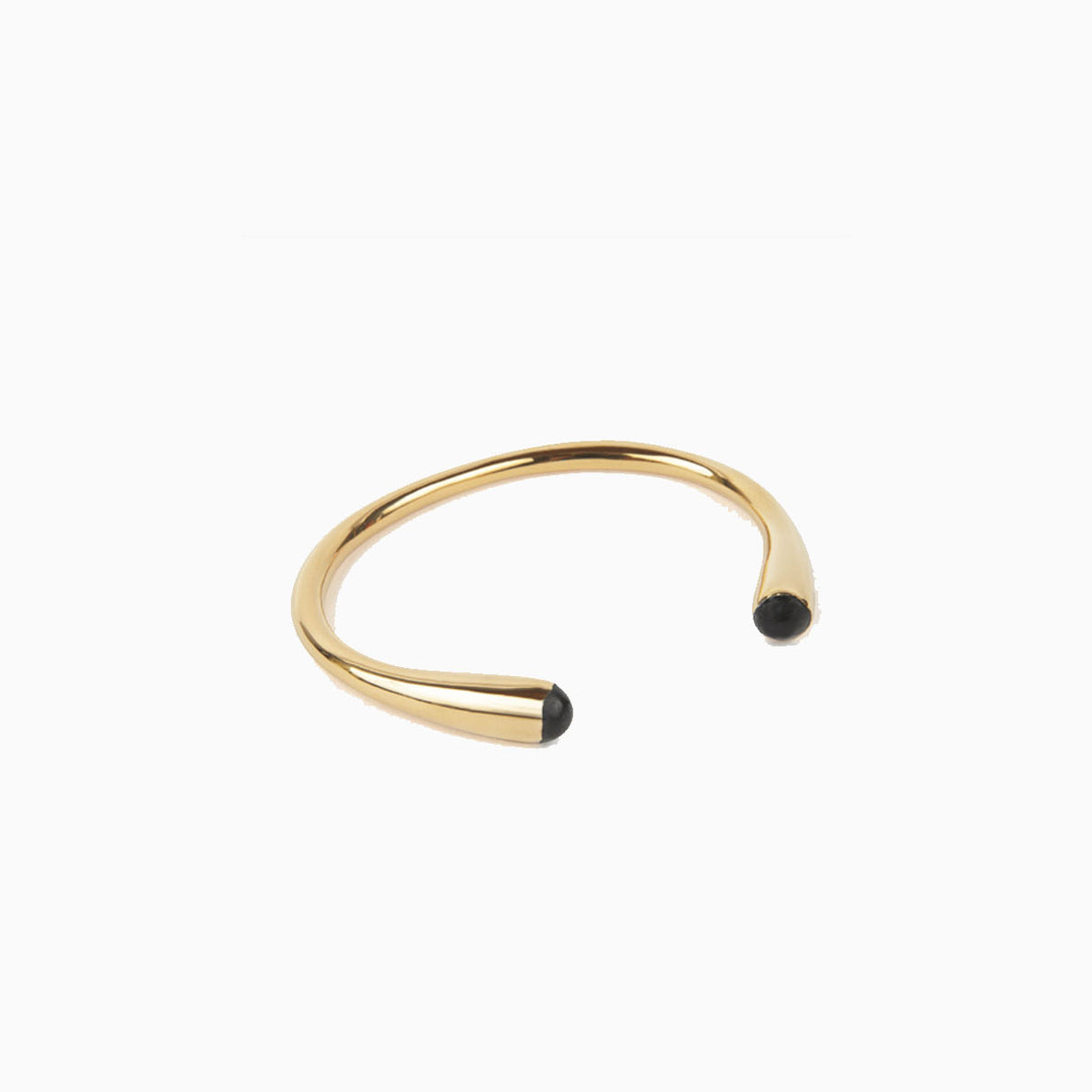 Horn Delicate Dash Cuff | Gold/Black