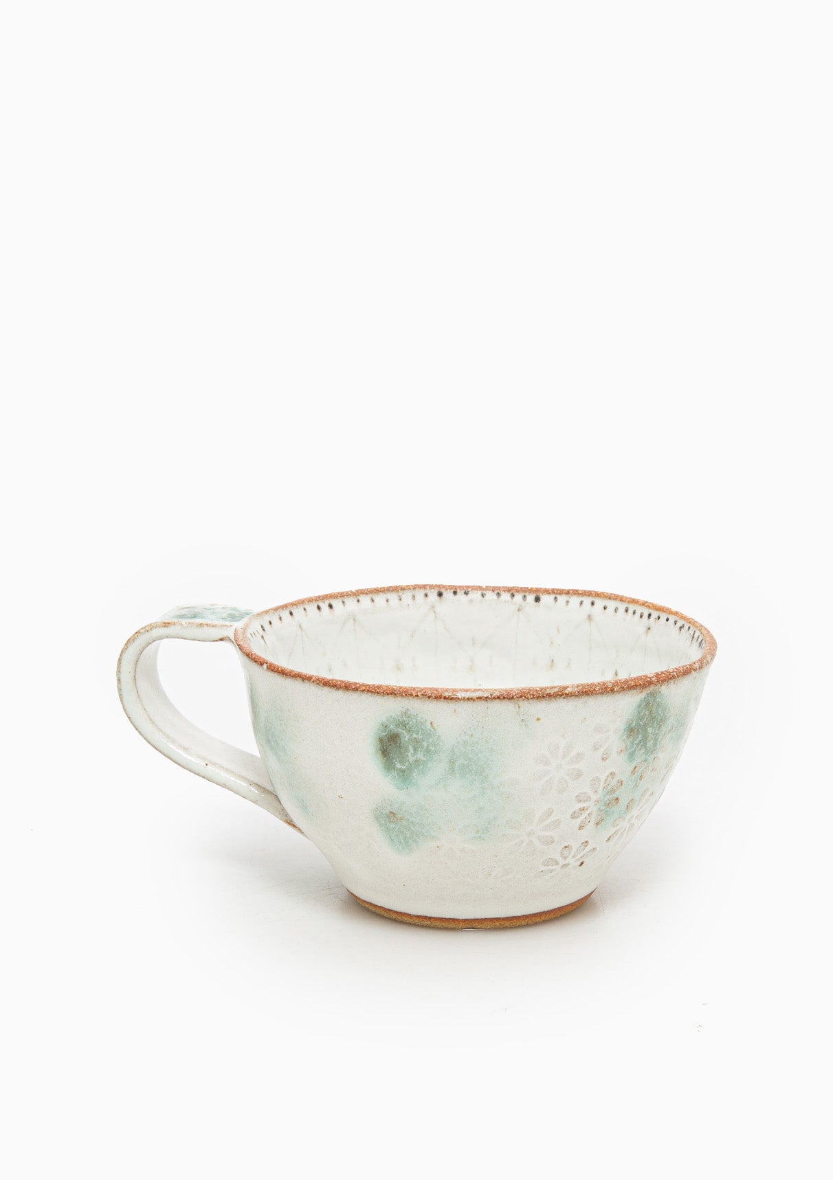 Cappuccino Cup Wildflower Grey 5